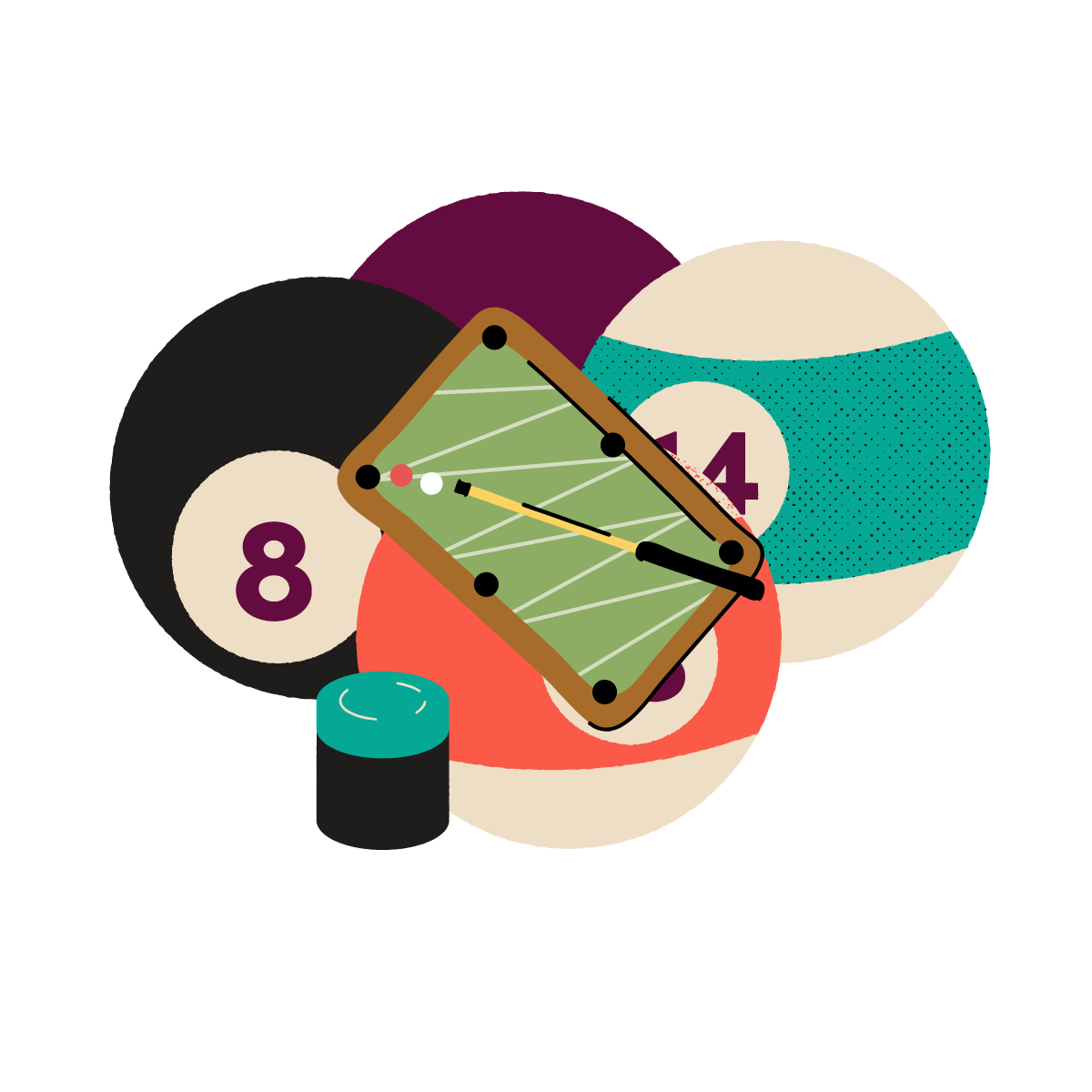 Billiards iPhone Case