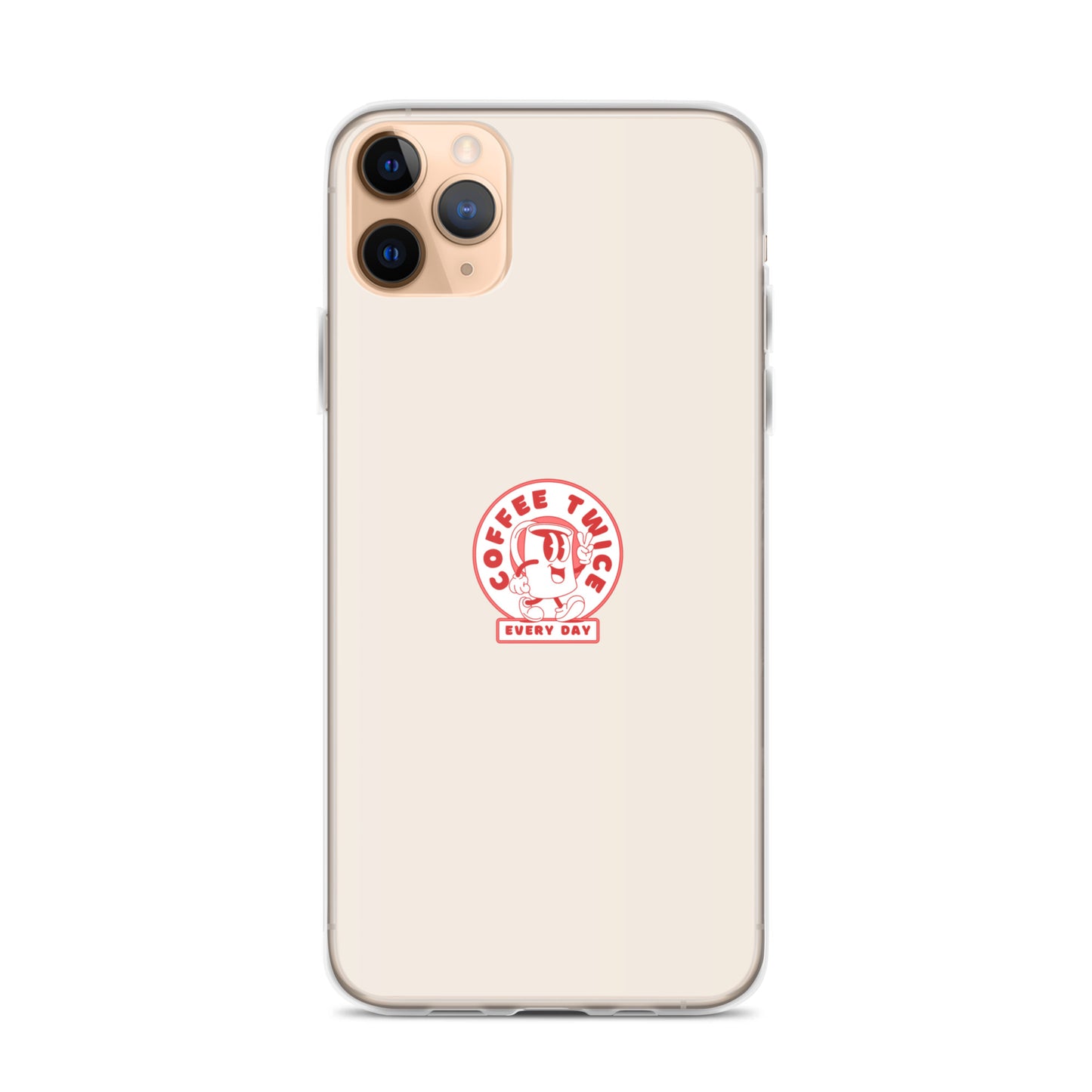 Coffee Twice iPhone Case