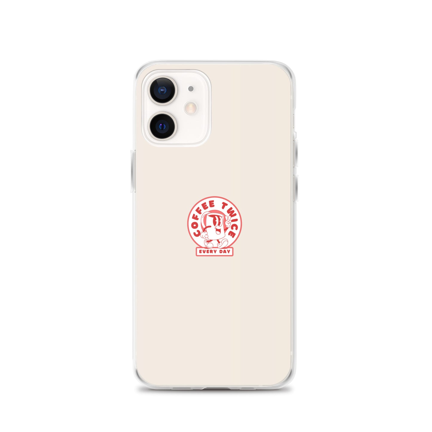 Coffee Twice iPhone Case
