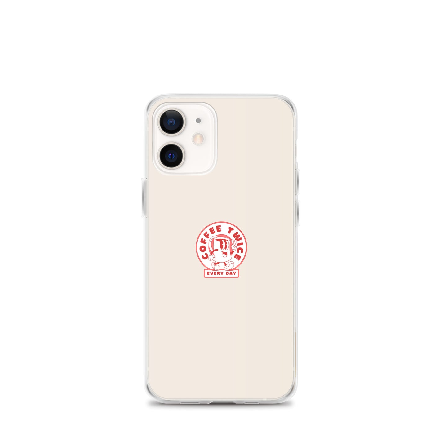 Coffee Twice iPhone Case