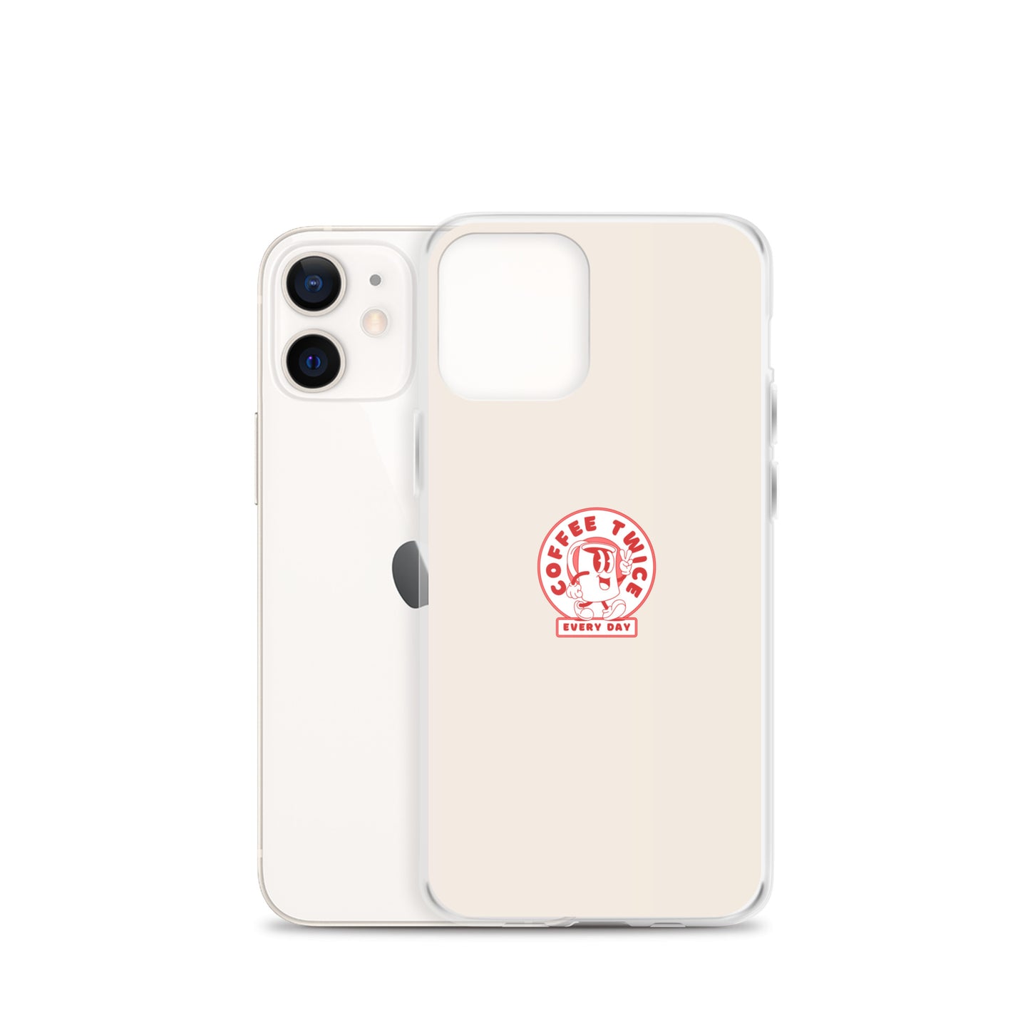 Coffee Twice iPhone Case