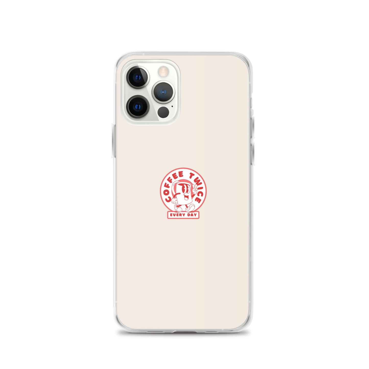 Coffee Twice iPhone Case