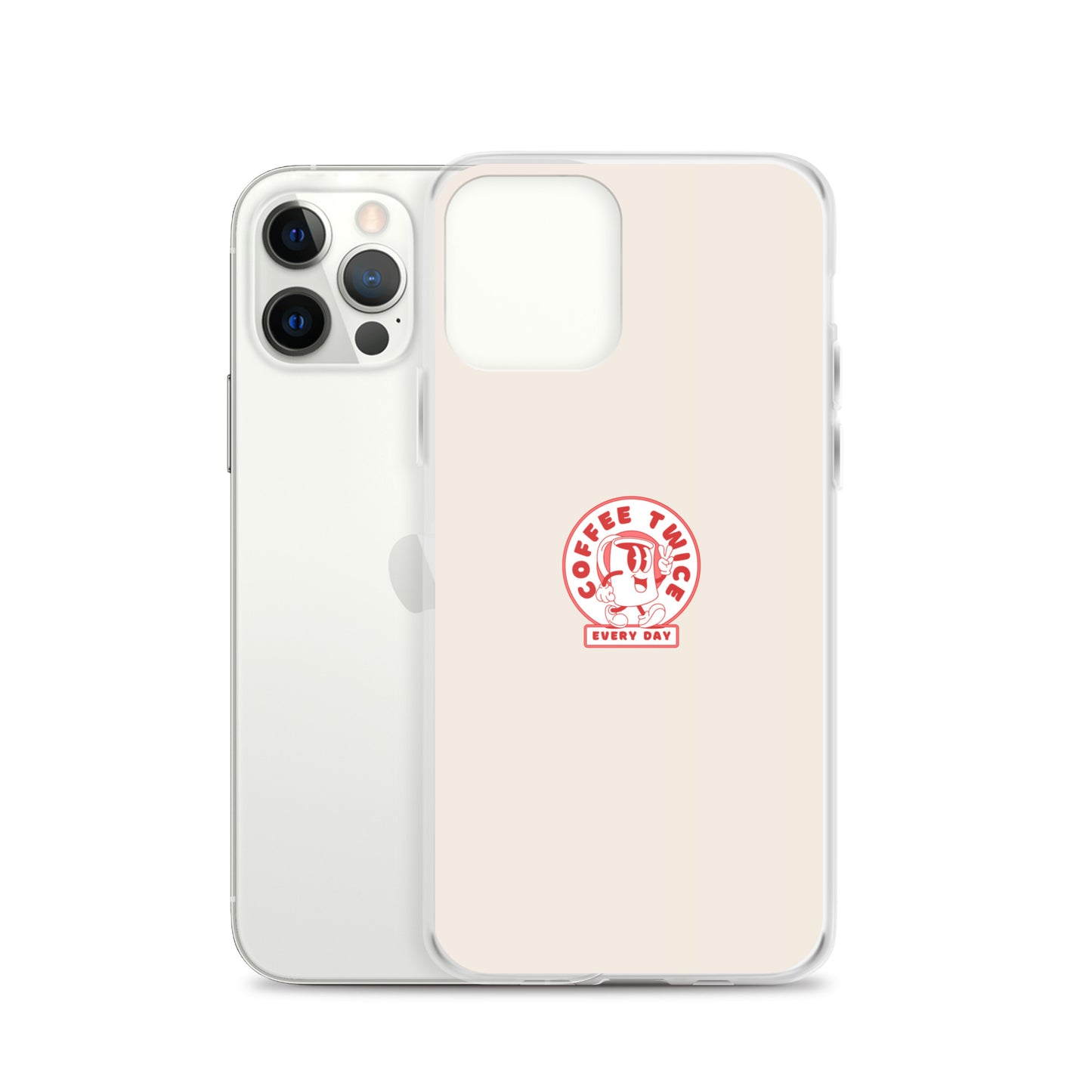 Coffee Twice iPhone Case