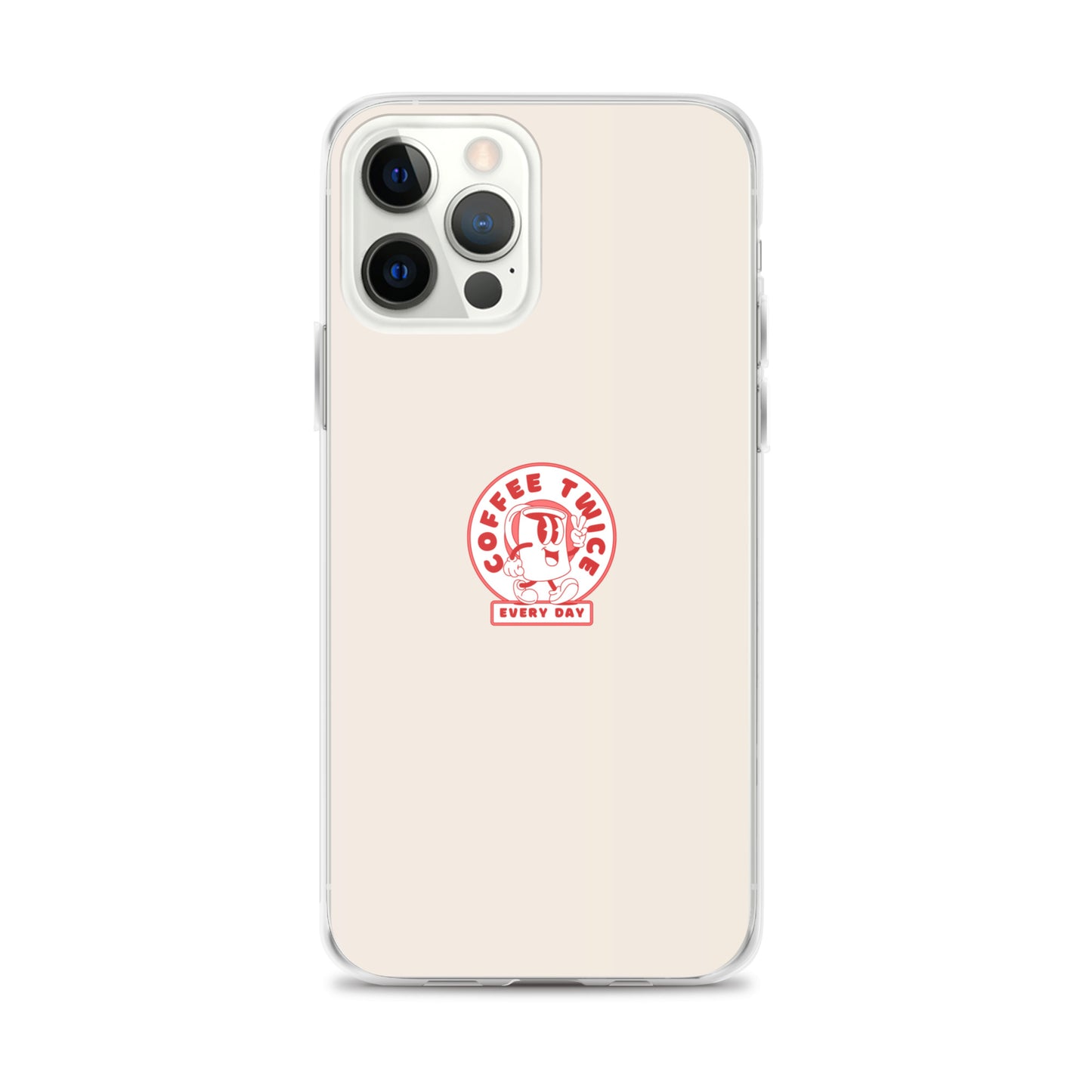 Coffee Twice iPhone Case