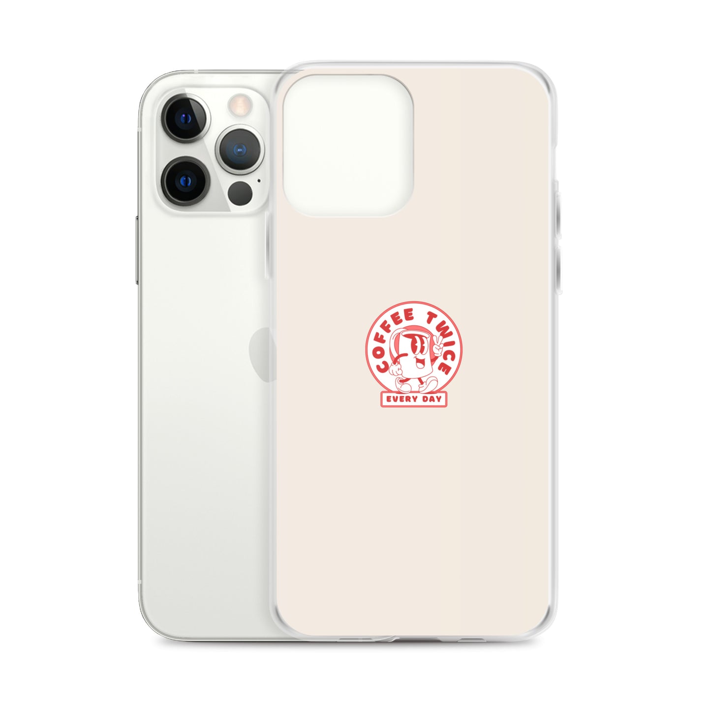 Coffee Twice iPhone Case