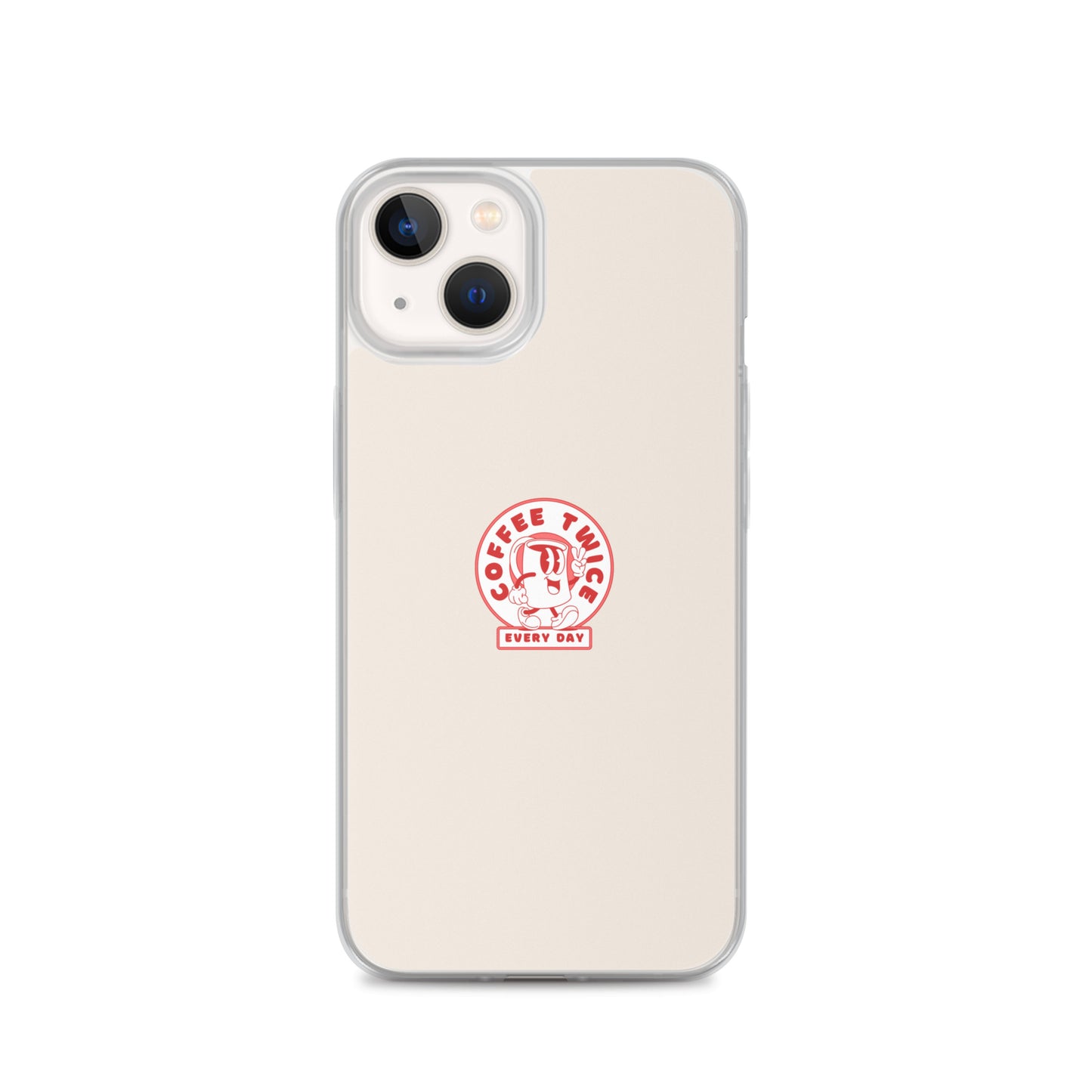 Coffee Twice iPhone Case