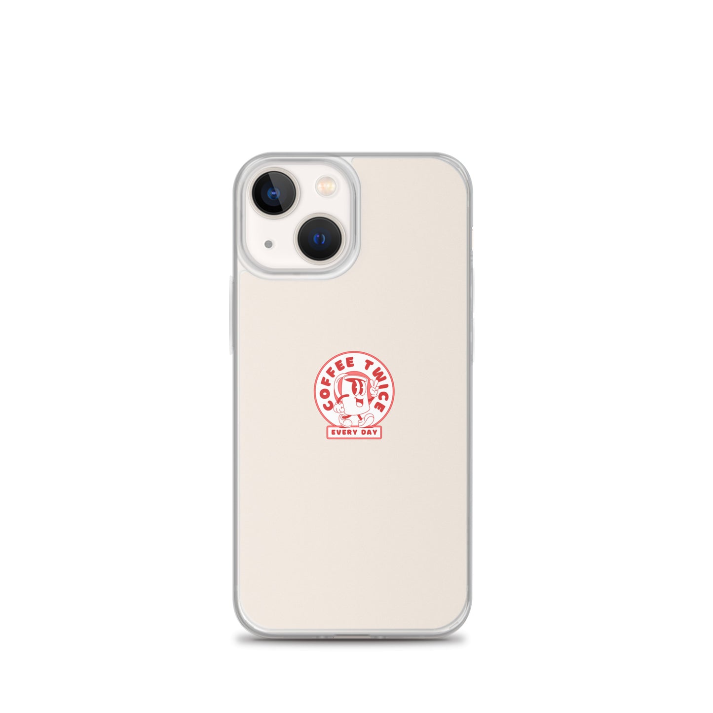 Coffee Twice iPhone Case
