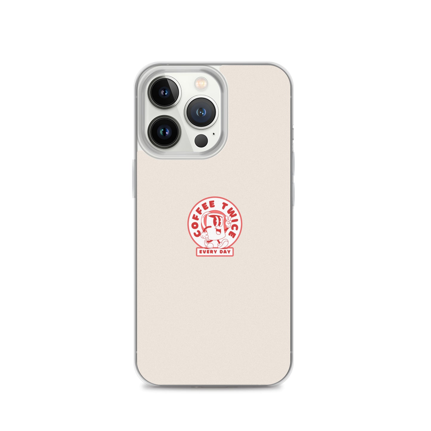 Coffee Twice iPhone Case
