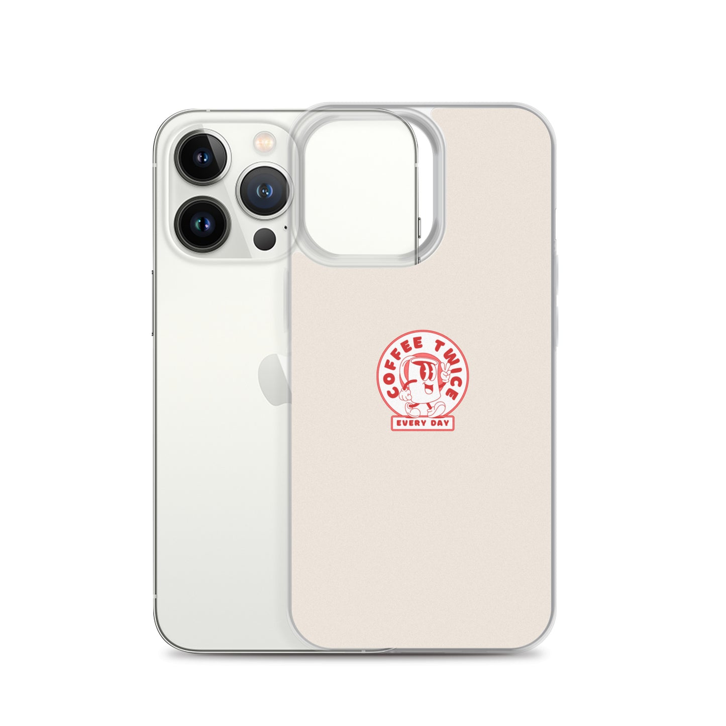 Coffee Twice iPhone Case