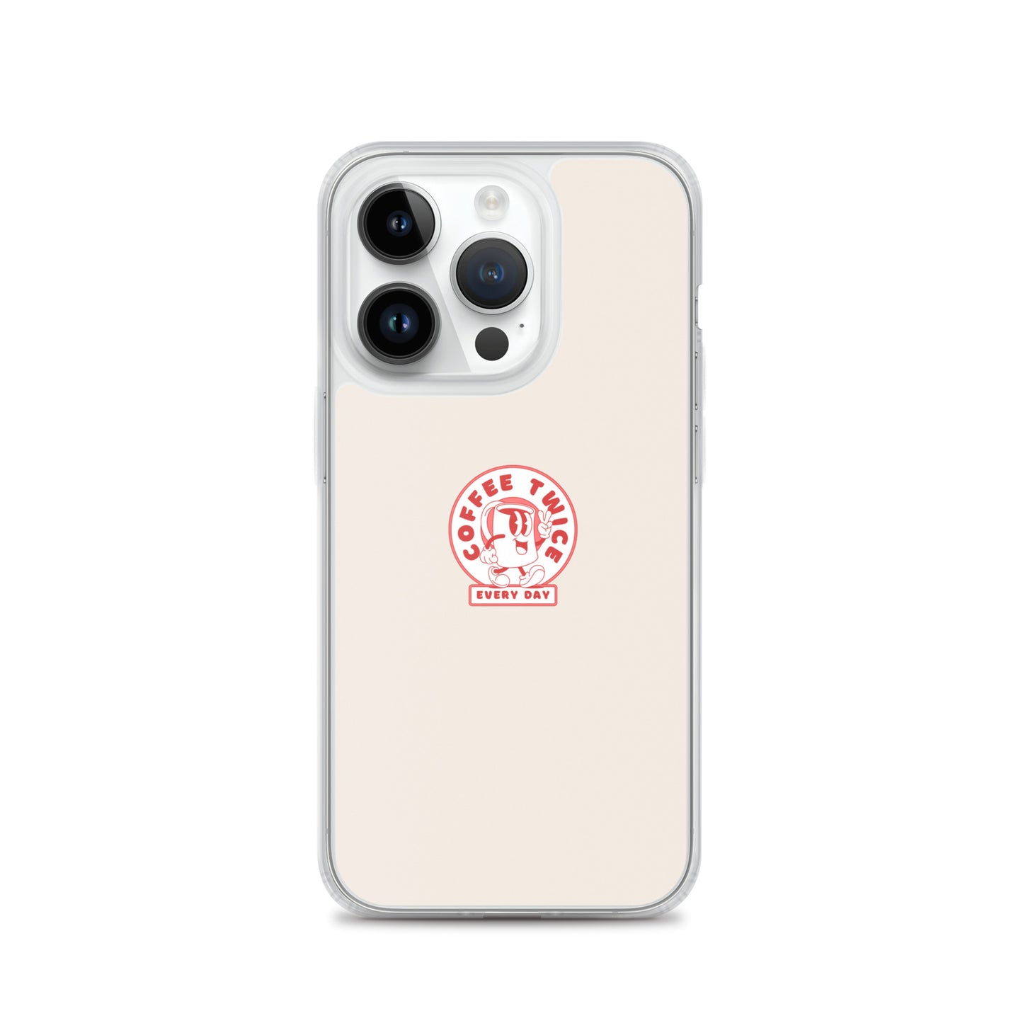 Coffee Twice iPhone Case