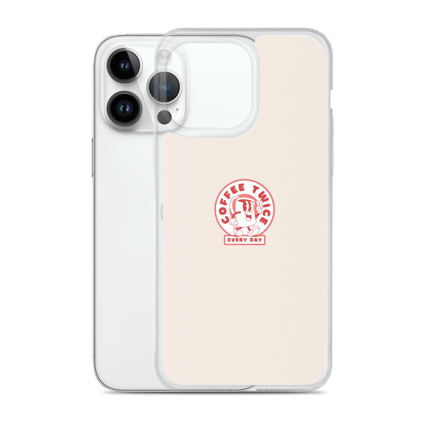 Coffee Twice iPhone Case
