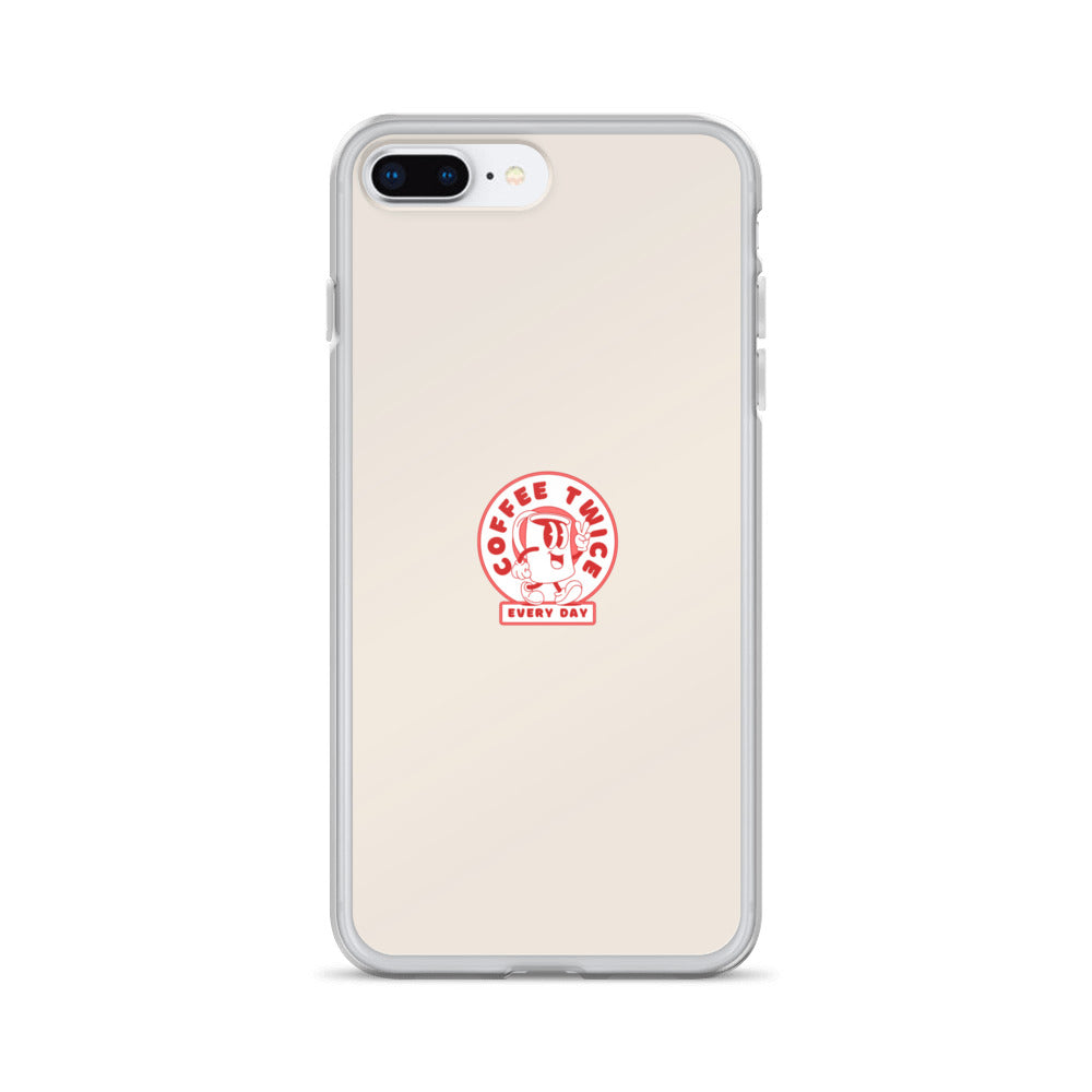 Coffee Twice iPhone Case