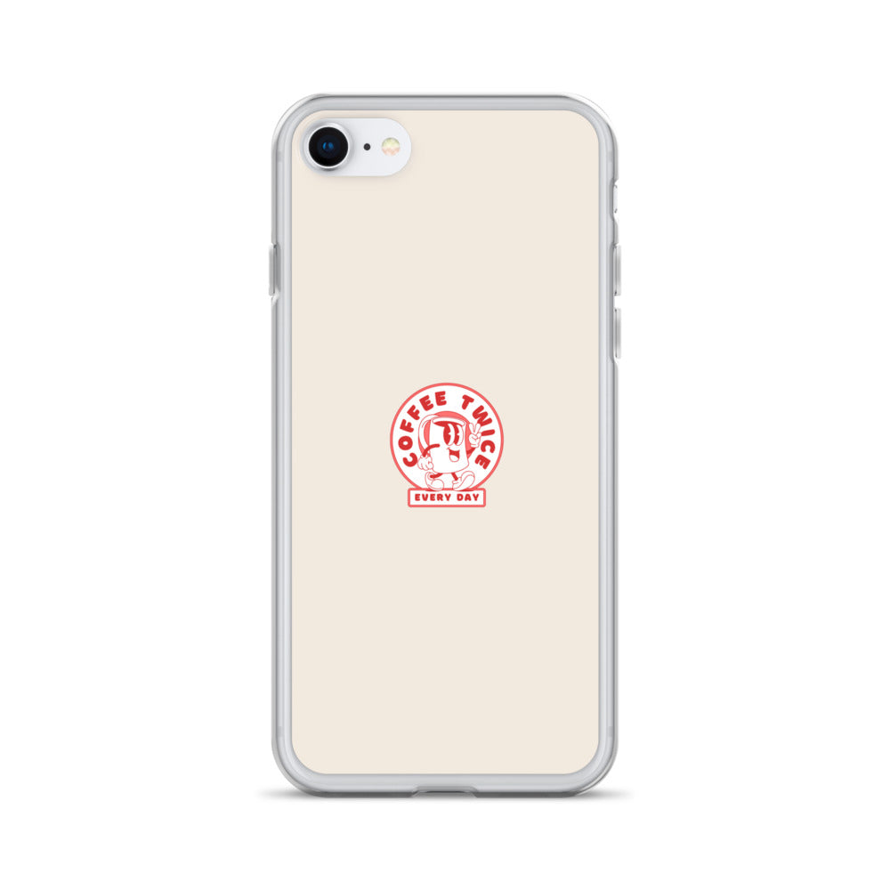 Coffee Twice iPhone Case