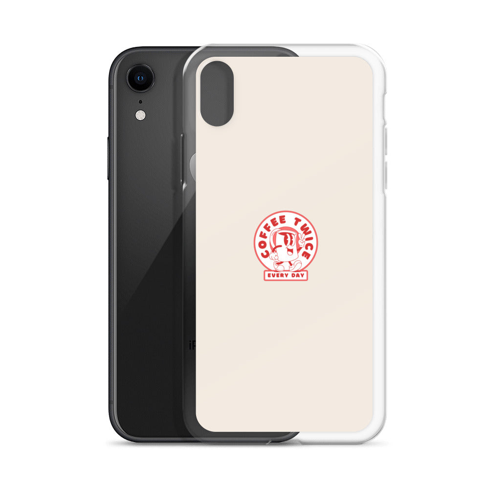 Coffee Twice iPhone Case