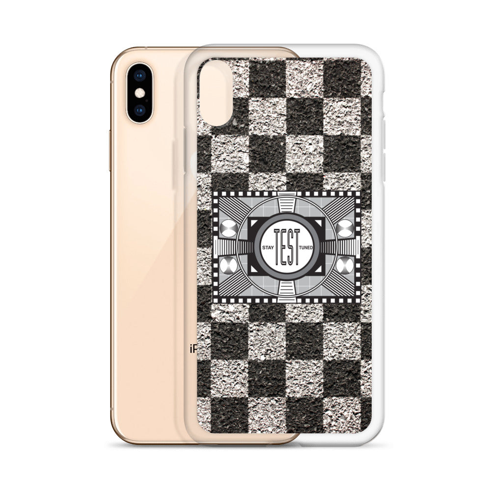 BLK&WHTE Checkerboard iPhone Case