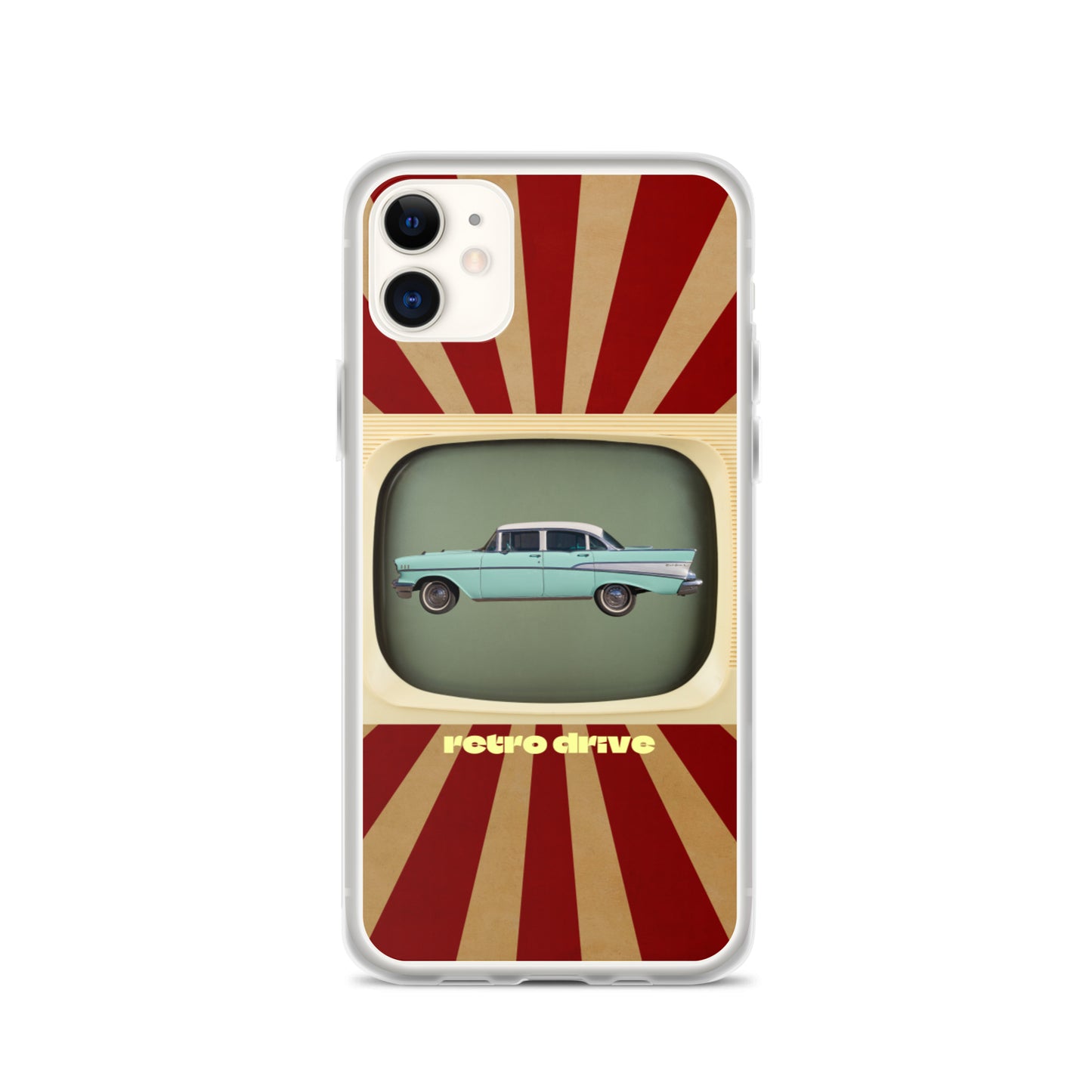 Retro Drive iPhone Case