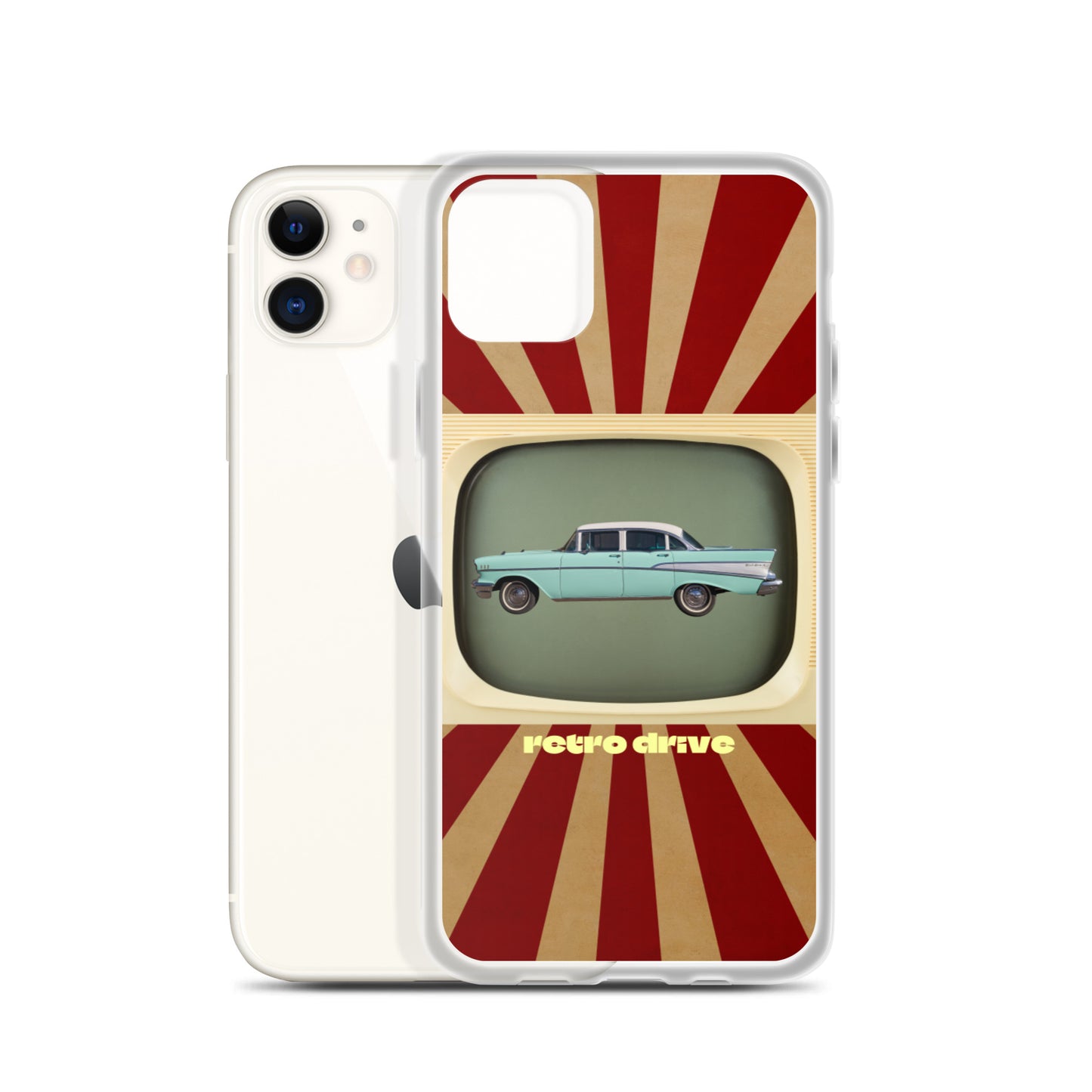 Retro Drive iPhone Case