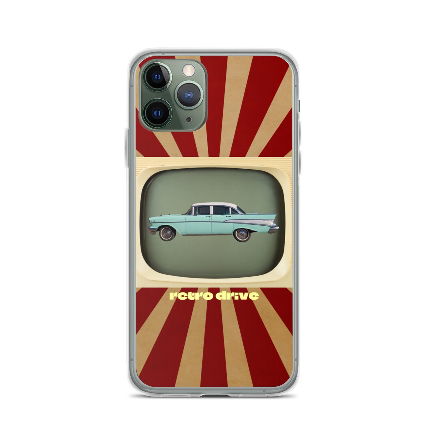 Retro Drive iPhone Case