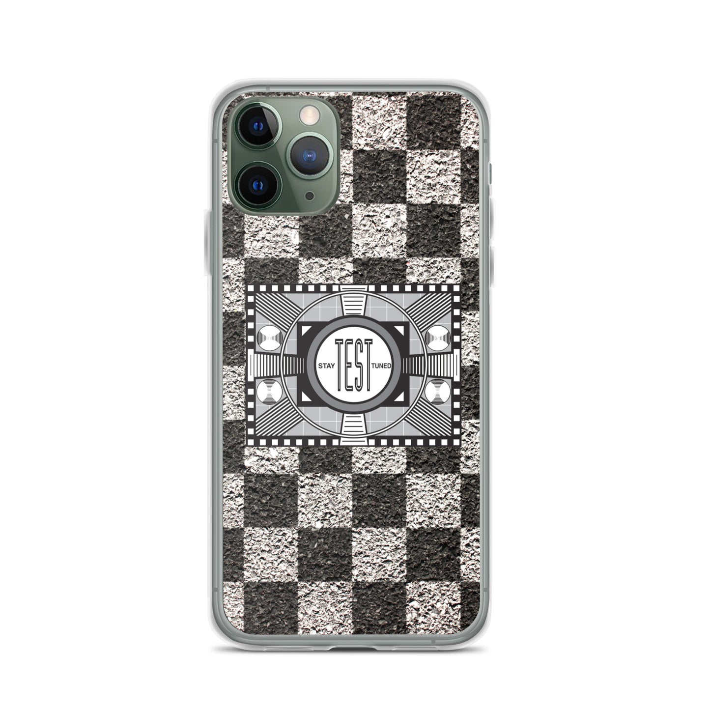 BLK&WHTE Checkerboard iPhone Case