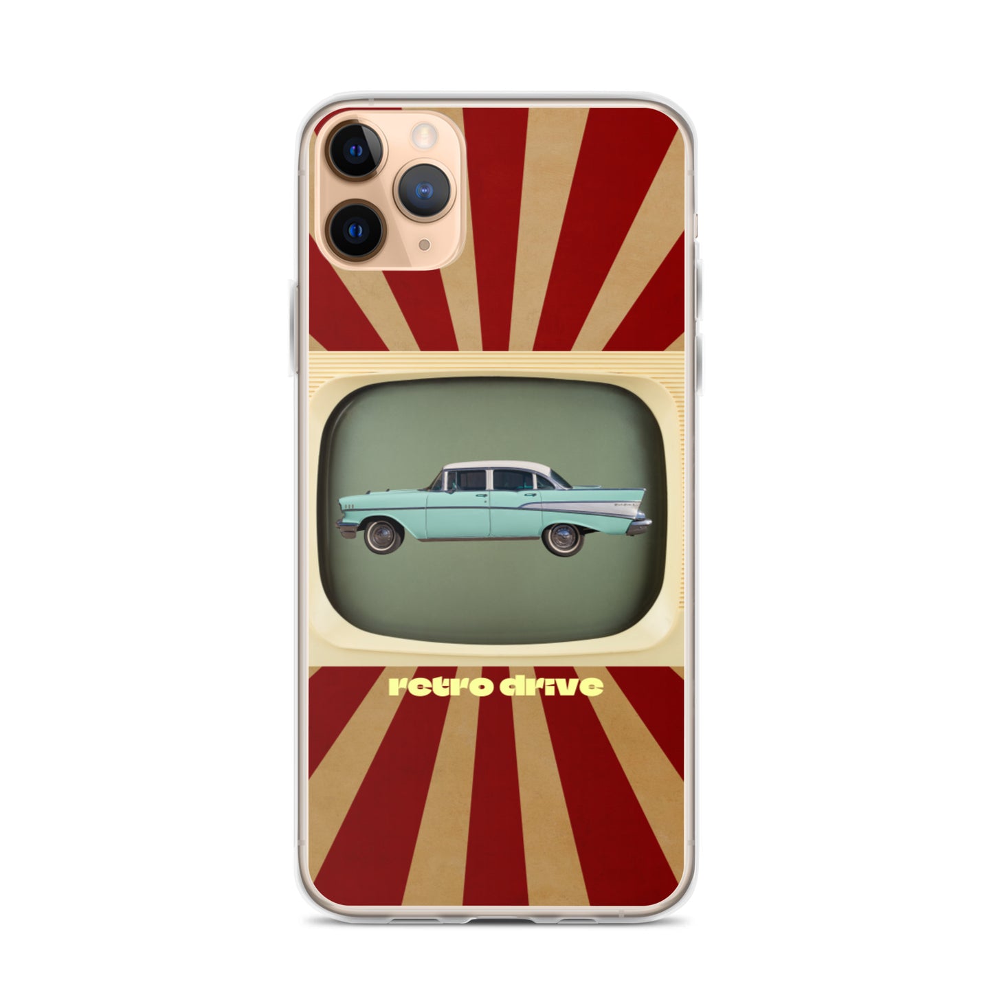 Retro Drive iPhone Case