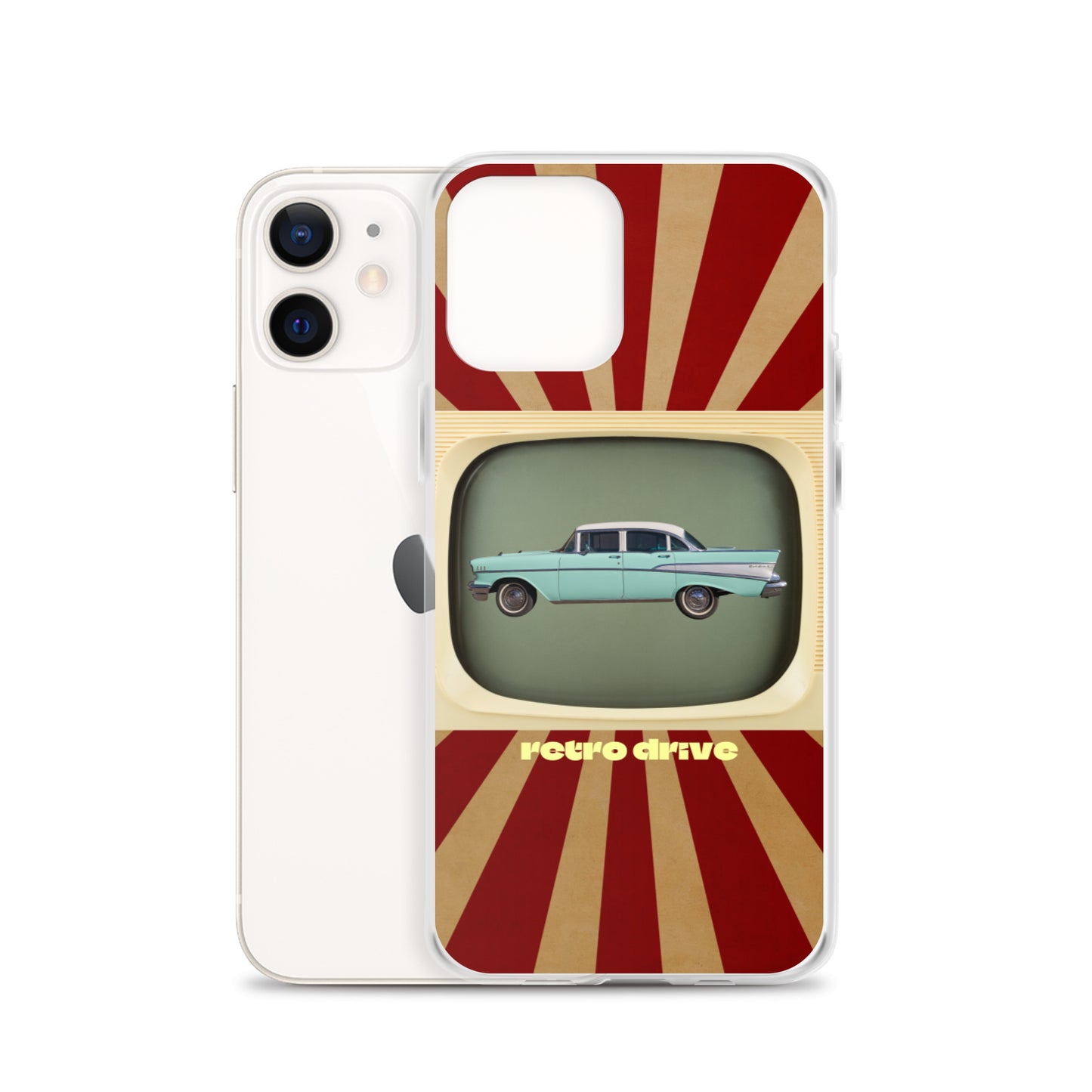 Retro Drive iPhone Case