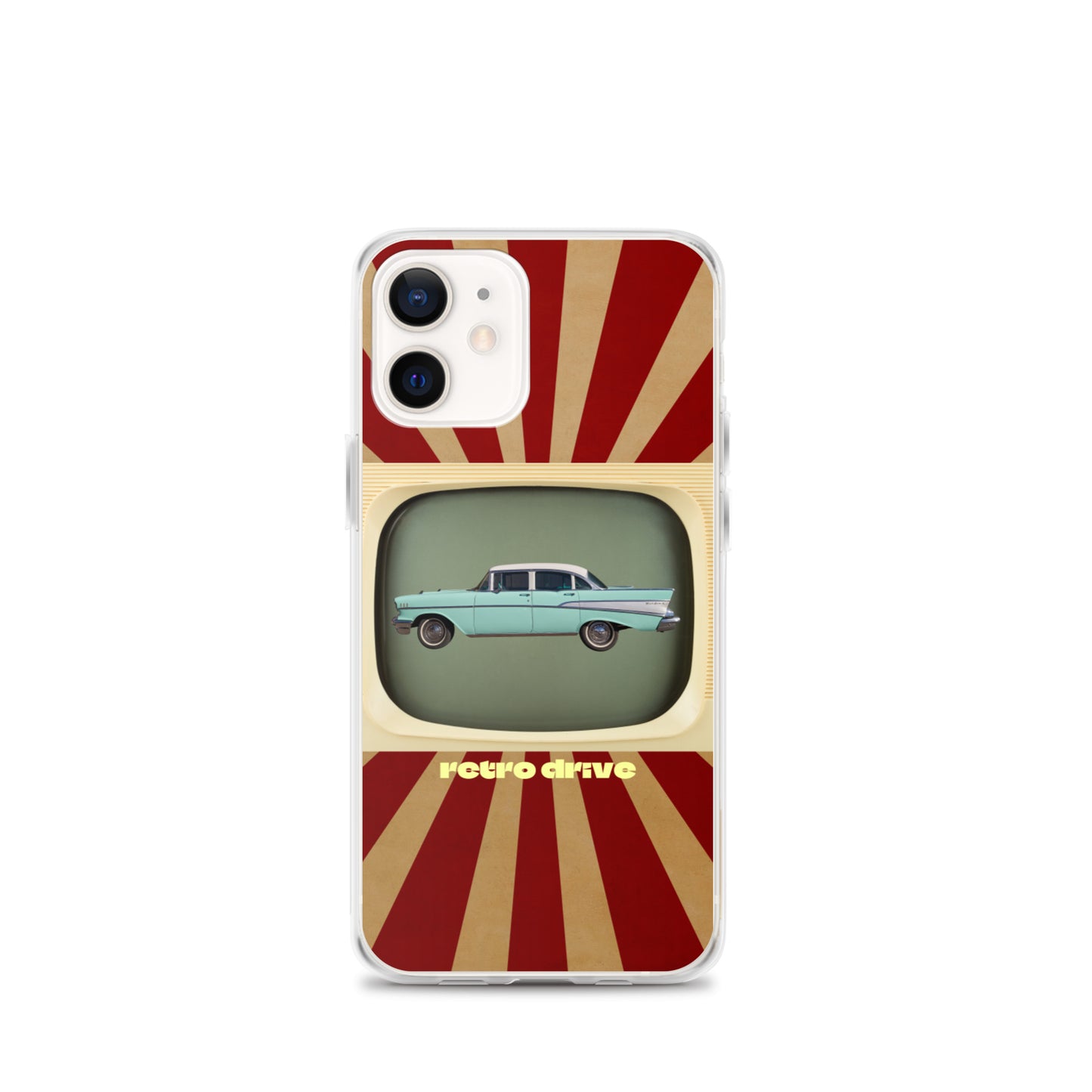 Retro Drive iPhone Case