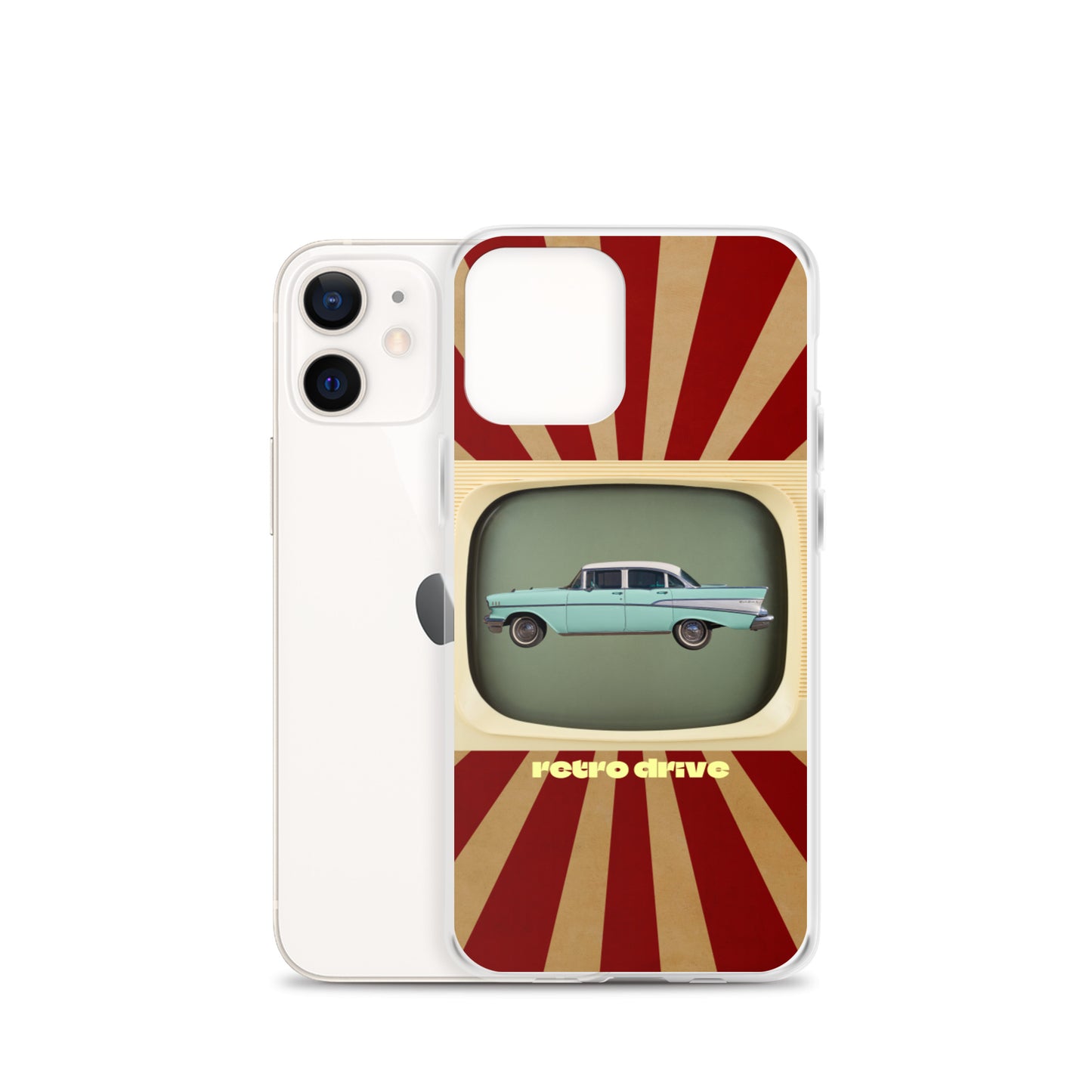 Retro Drive iPhone Case