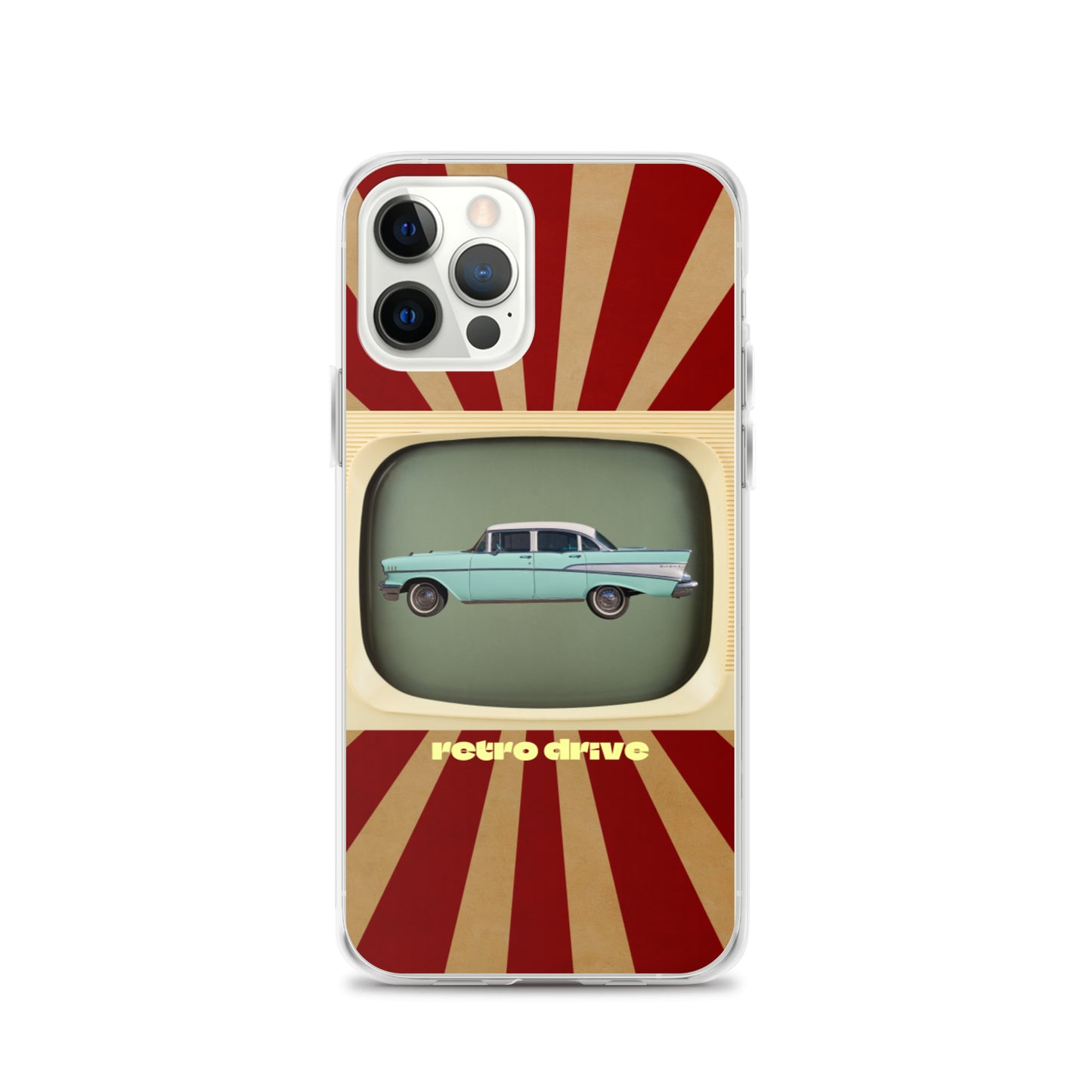 Retro Drive iPhone Case