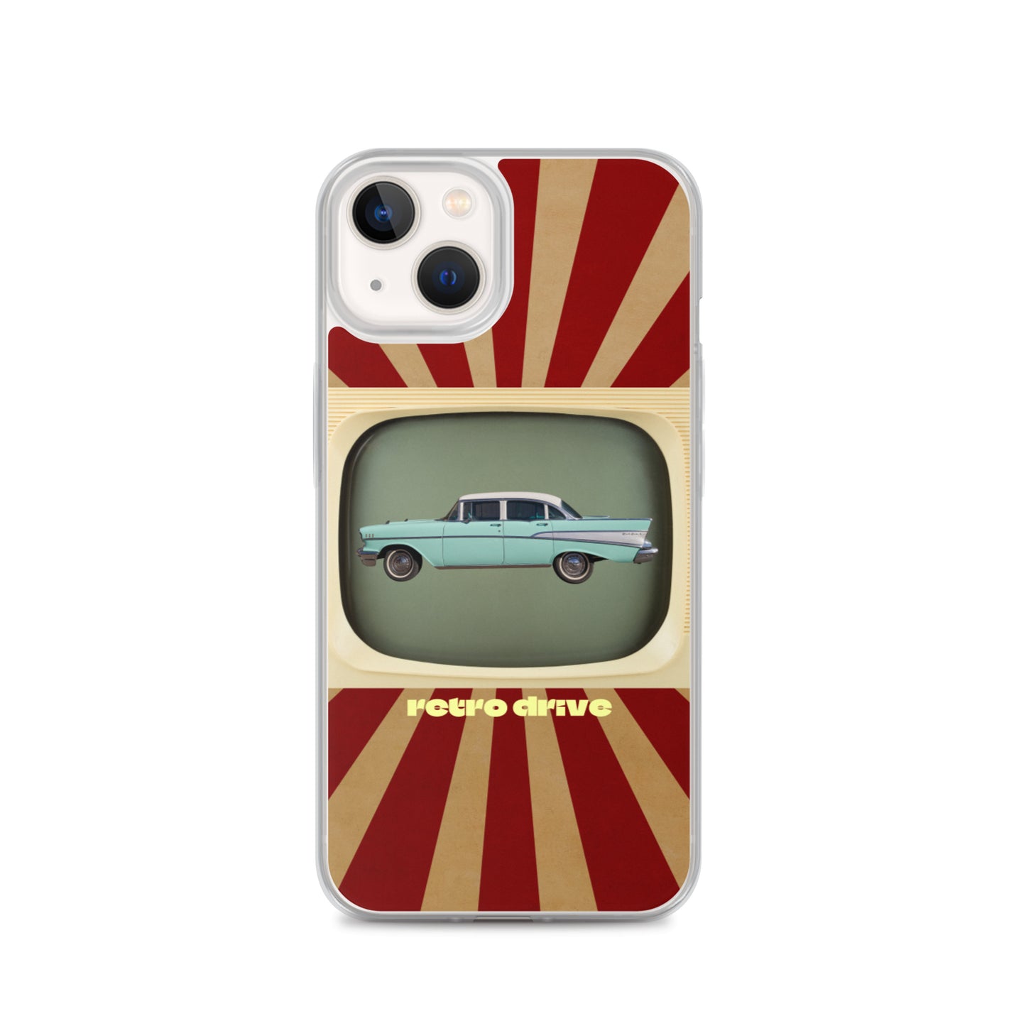 Retro Drive iPhone Case