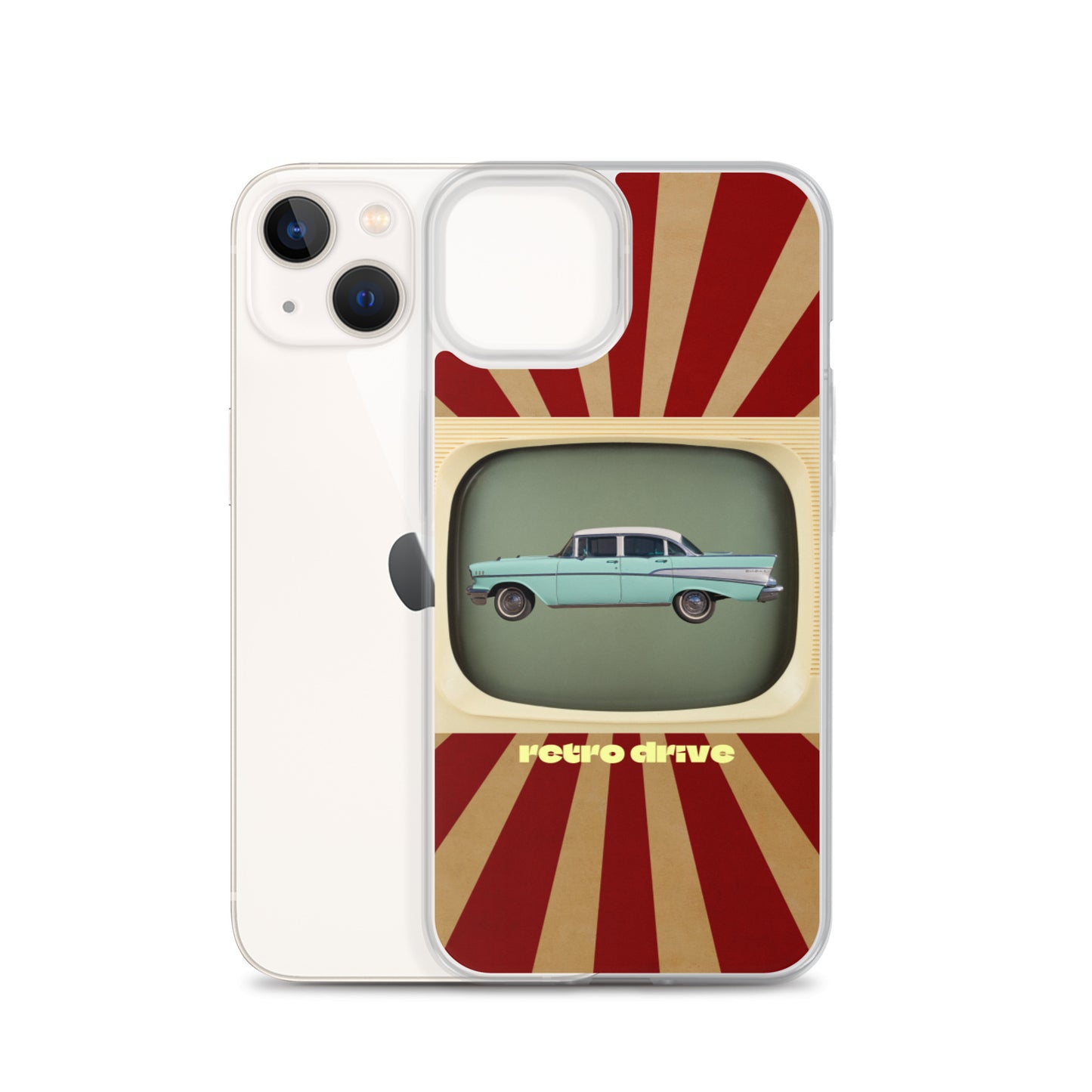 Retro Drive iPhone Case