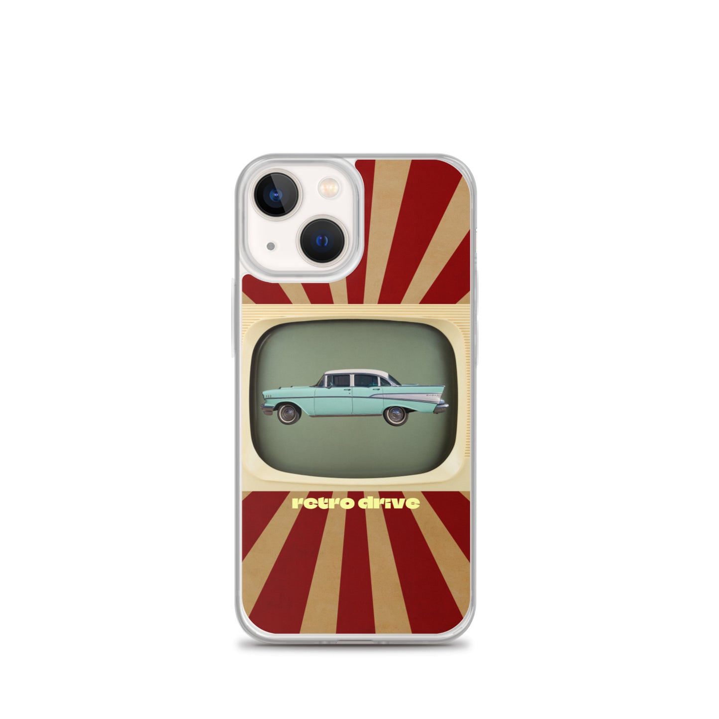 Retro Drive iPhone Case