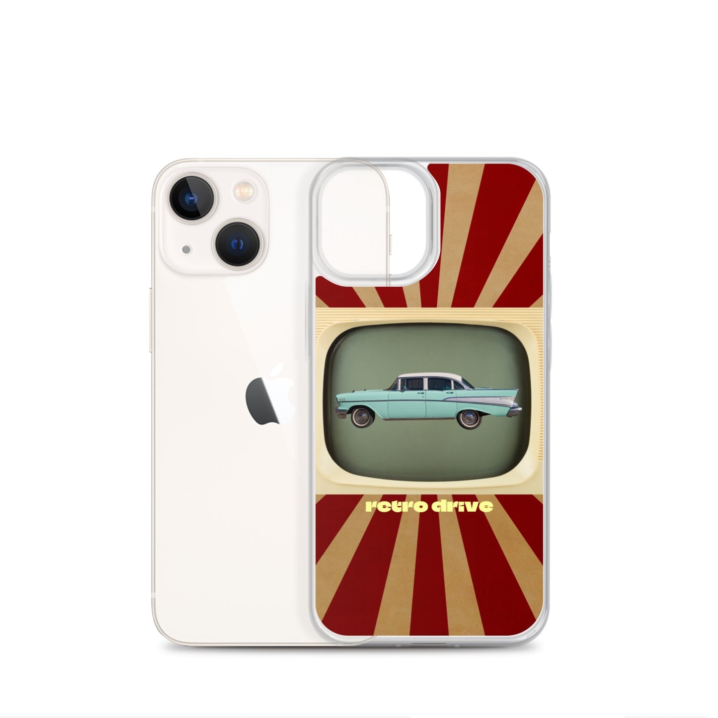 Retro Drive iPhone Case