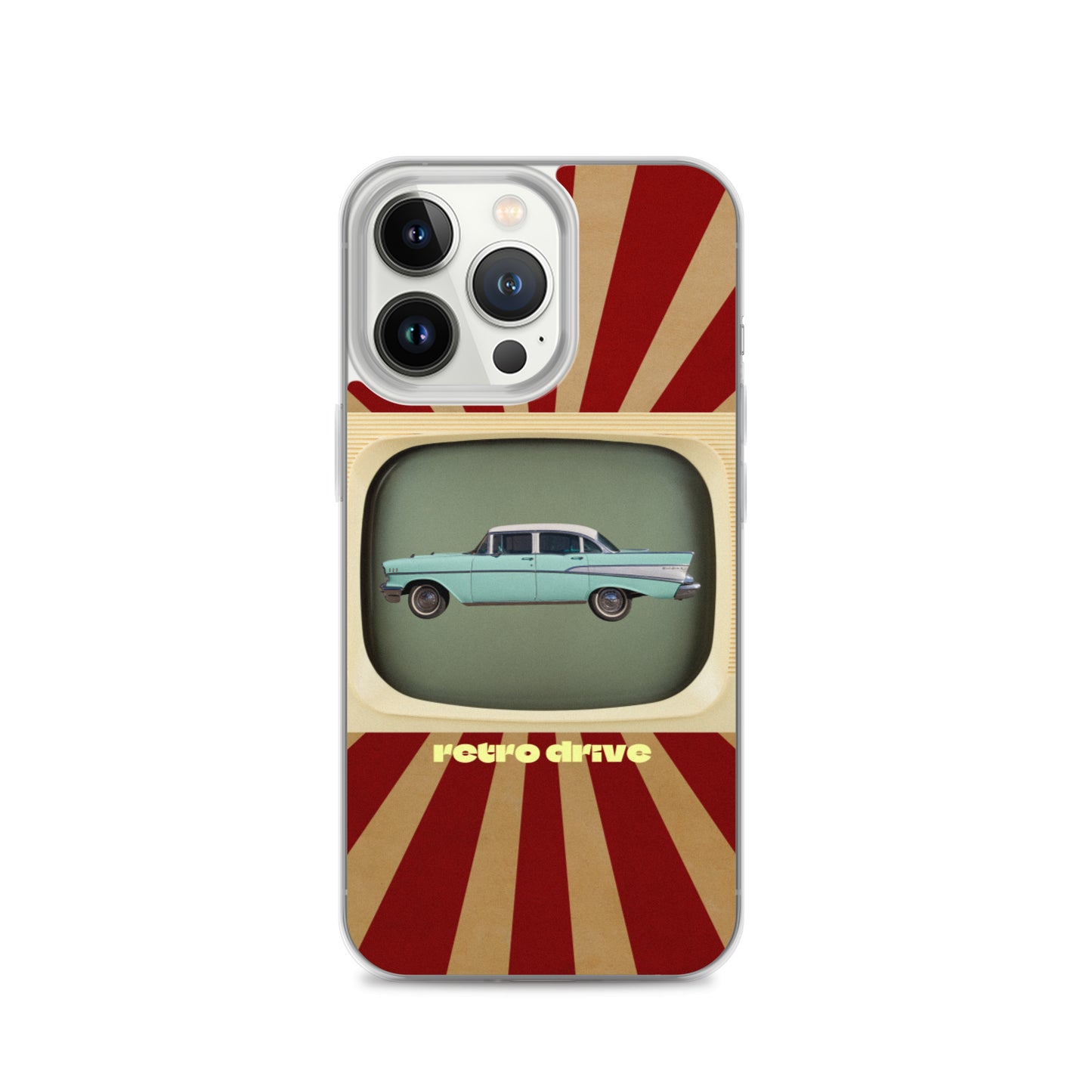 Retro Drive iPhone Case