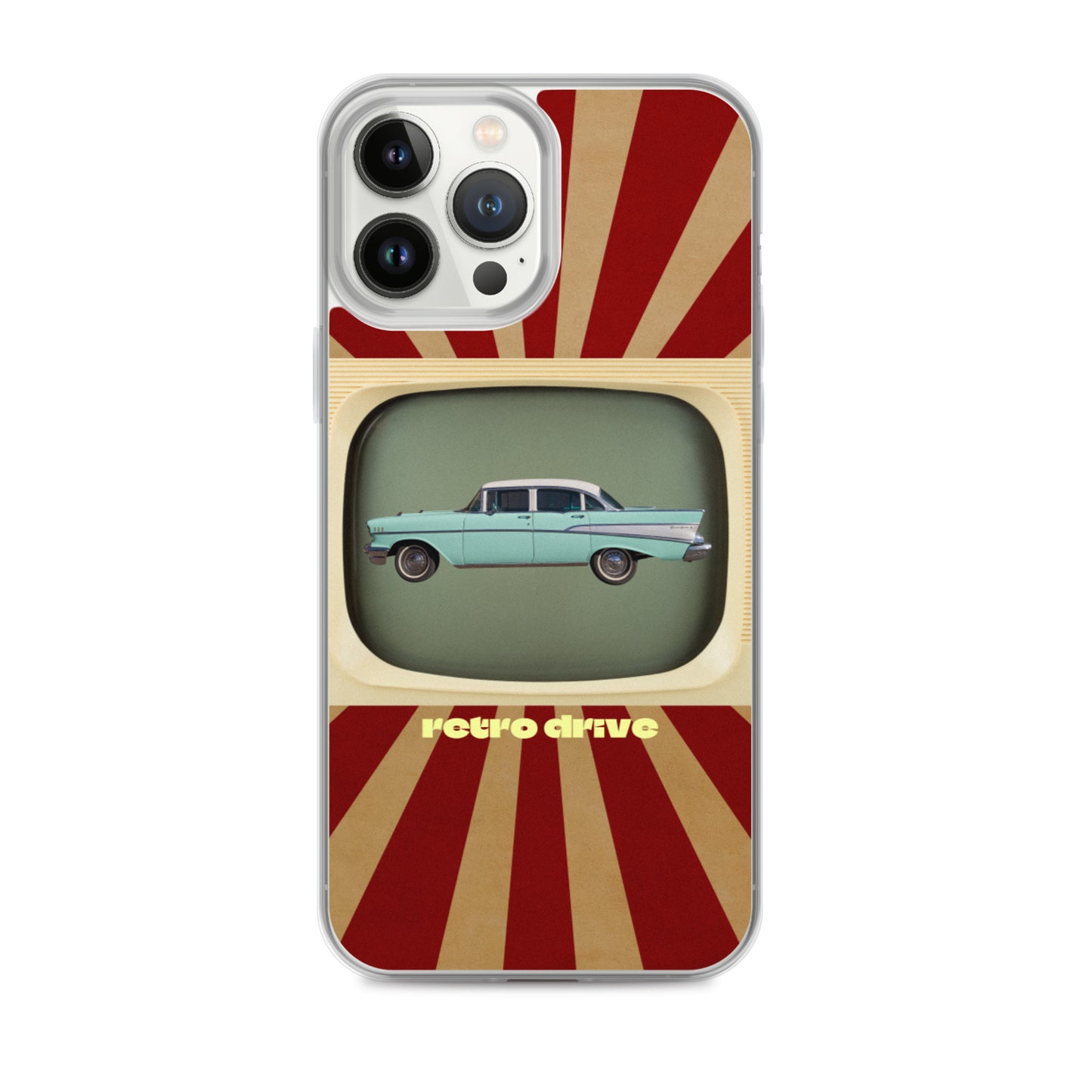 Retro Drive iPhone Case