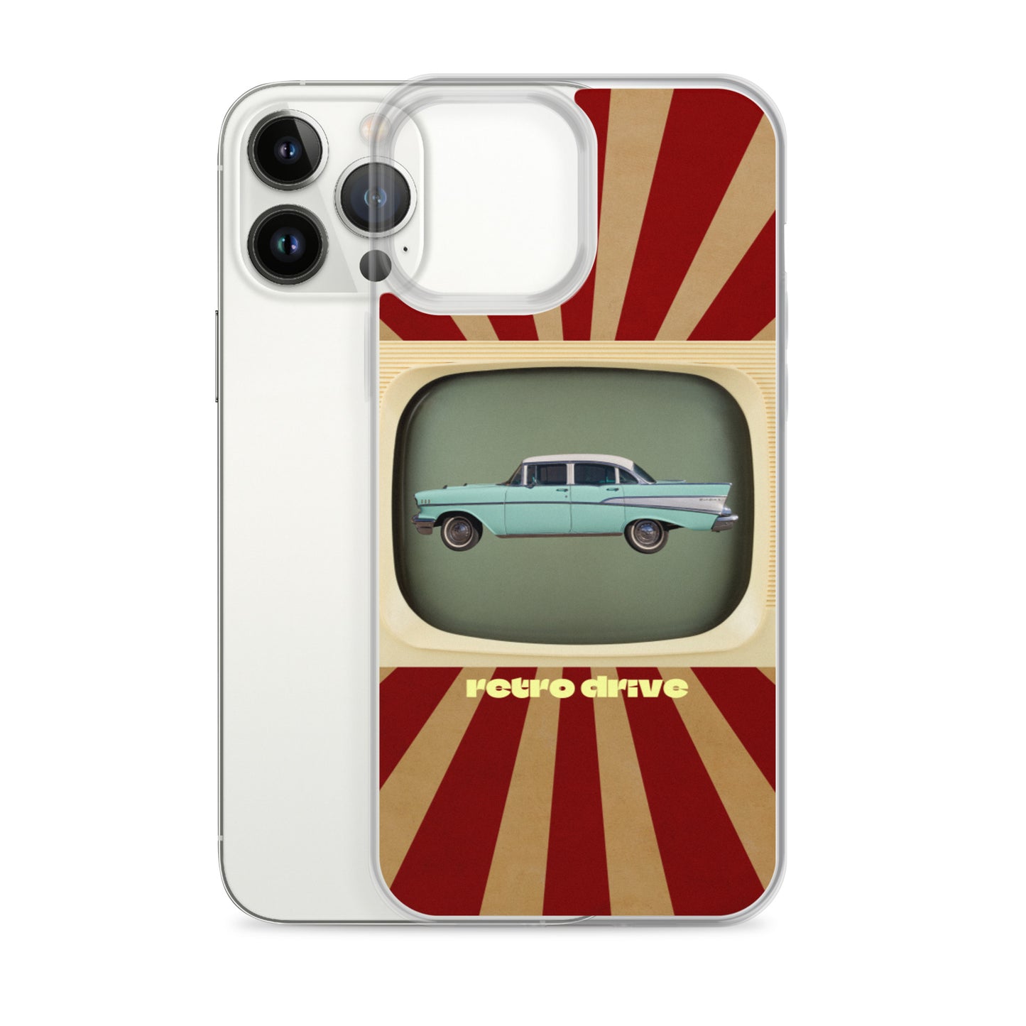 Retro Drive iPhone Case