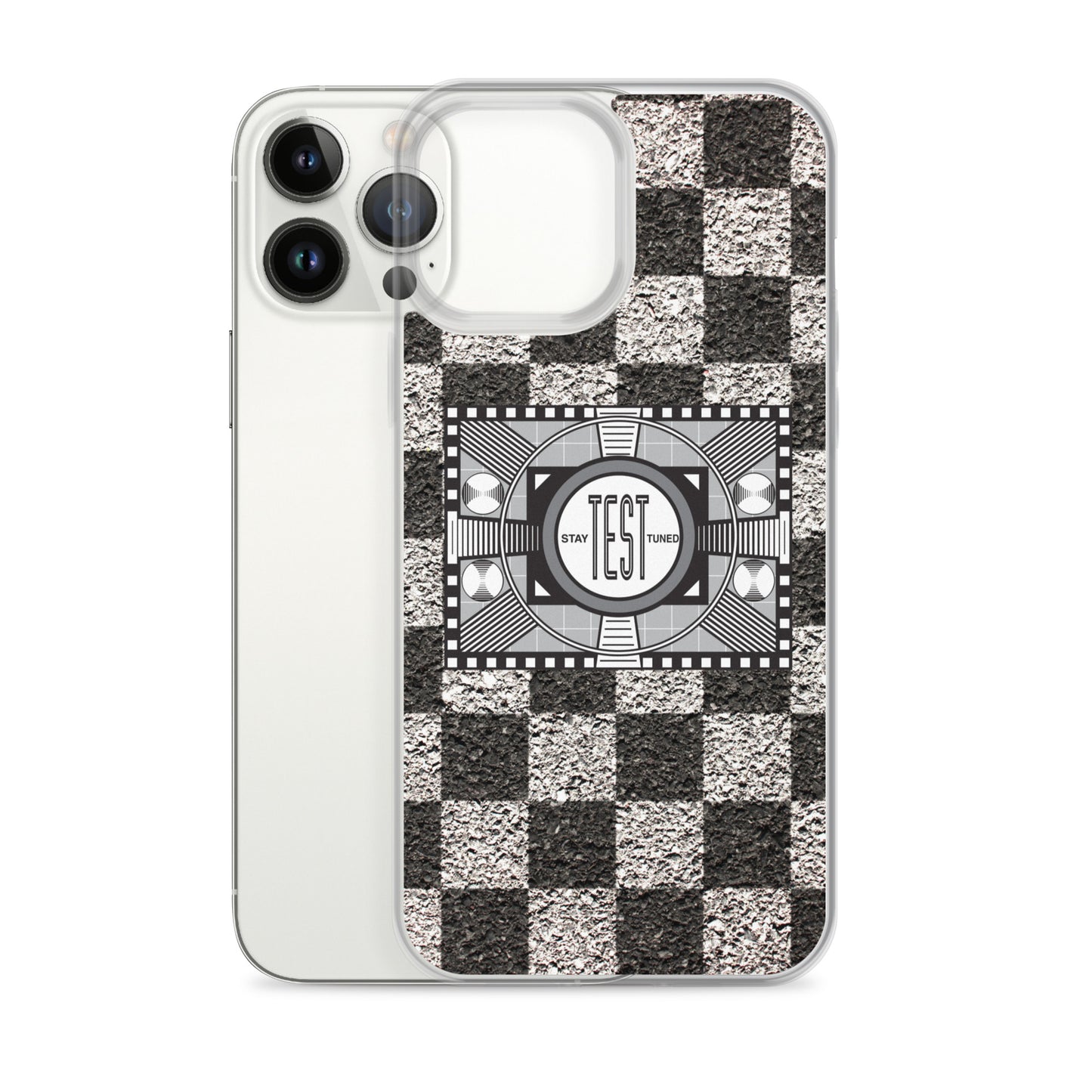 BLK&WHTE Checkerboard iPhone Case