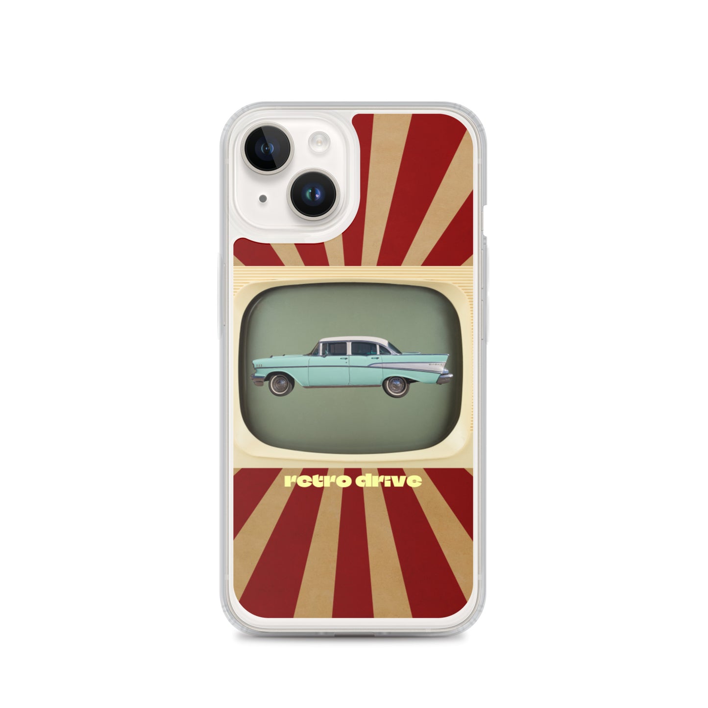 Retro Drive iPhone Case