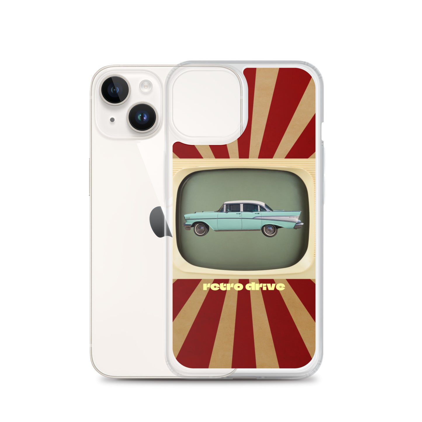 Retro Drive iPhone Case