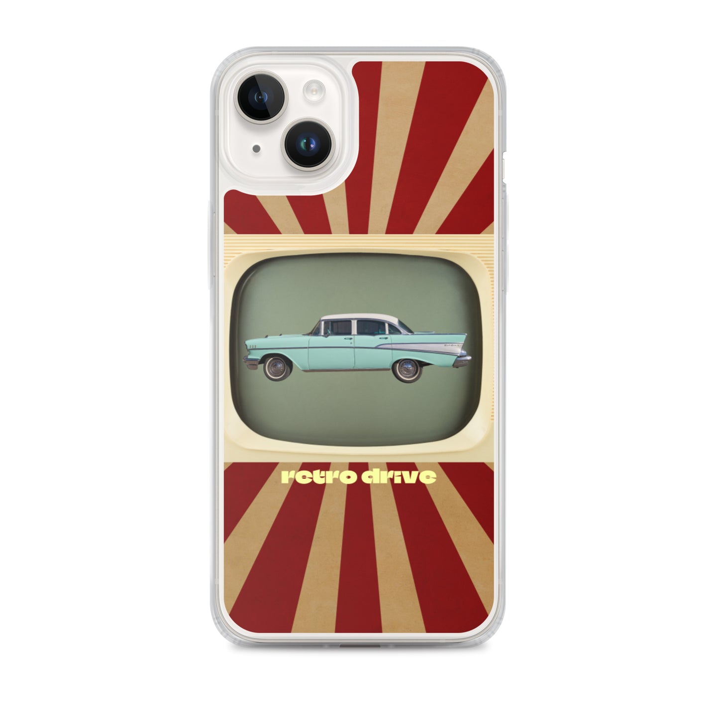 Retro Drive iPhone Case