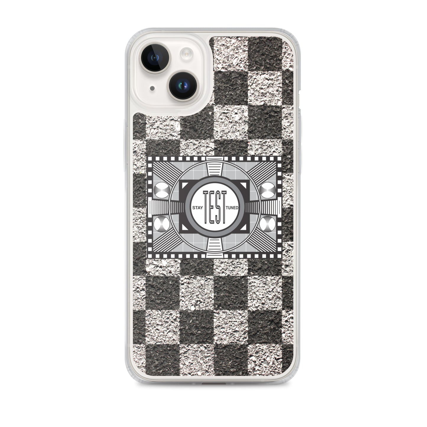 BLK&WHTE Checkerboard iPhone Case