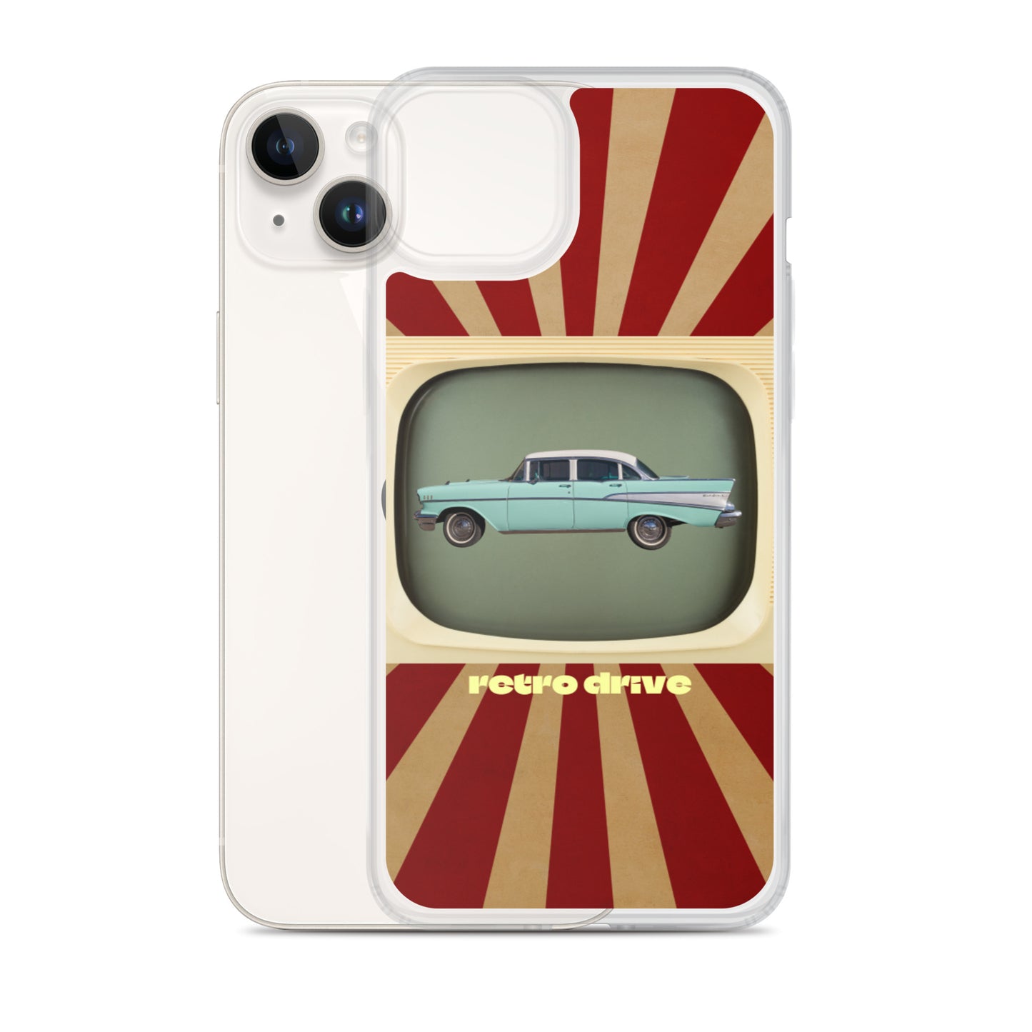 Retro Drive iPhone Case