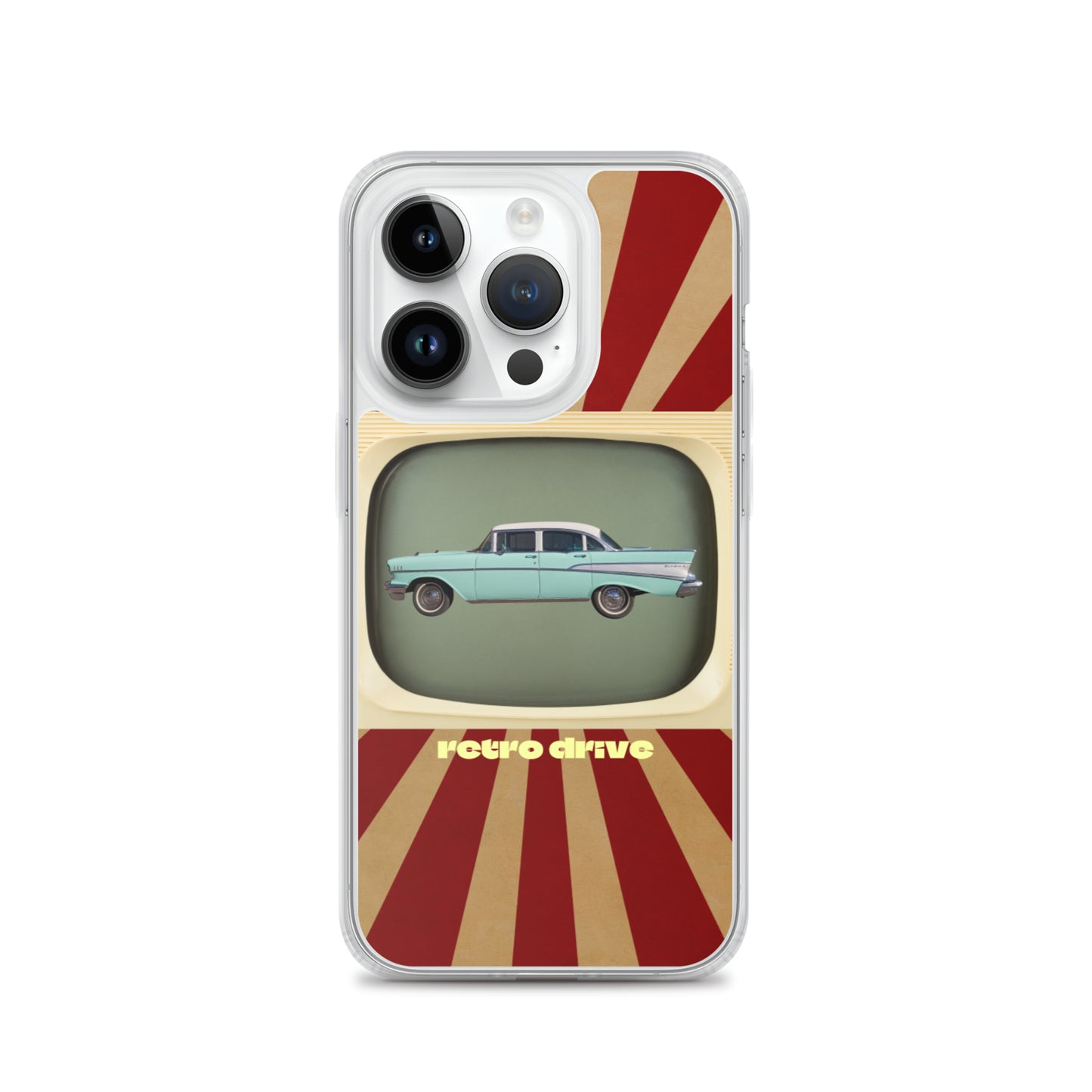 Retro Drive iPhone Case