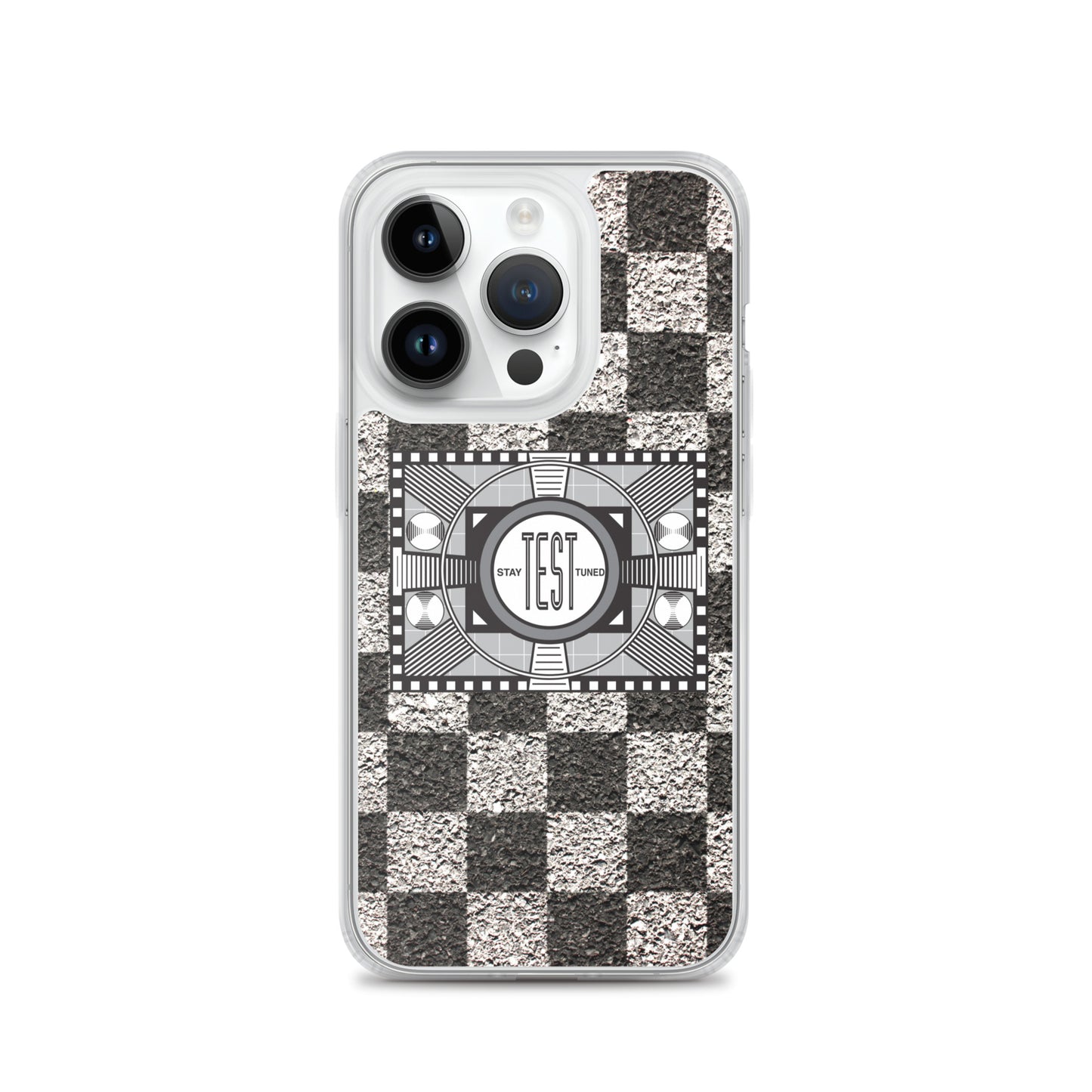 BLK&WHTE Checkerboard iPhone Case