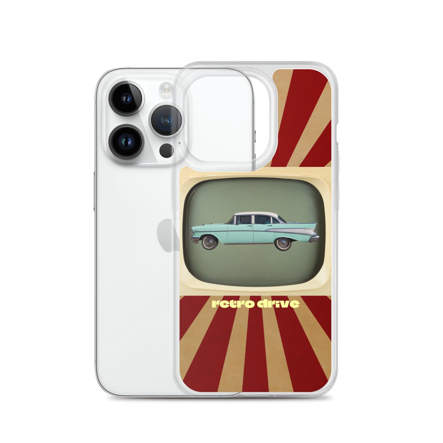 Retro Drive iPhone Case