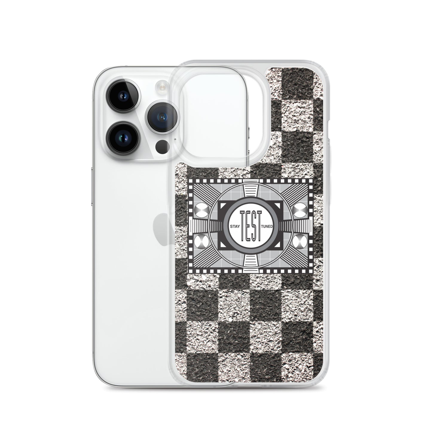 BLK&WHTE Checkerboard iPhone Case