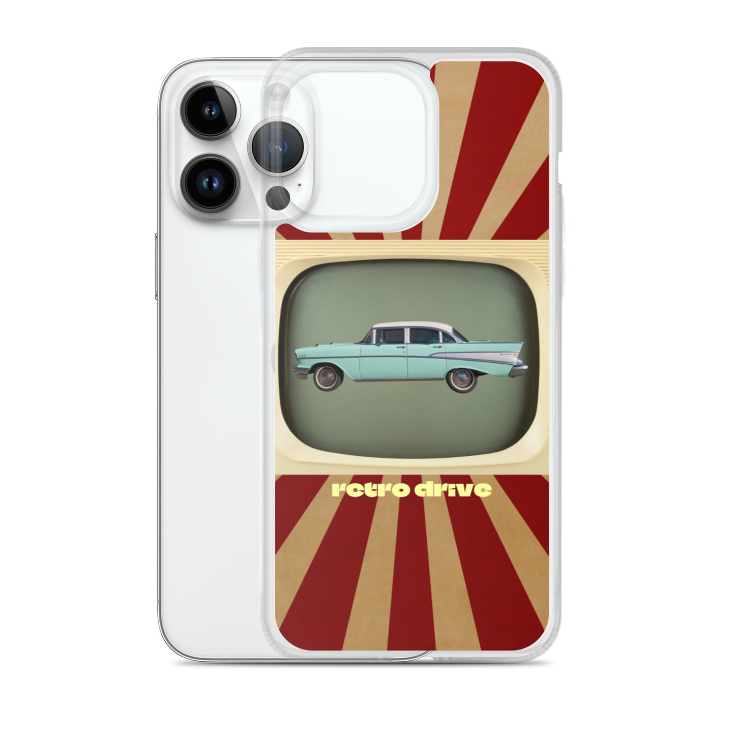 Retro Drive iPhone Case