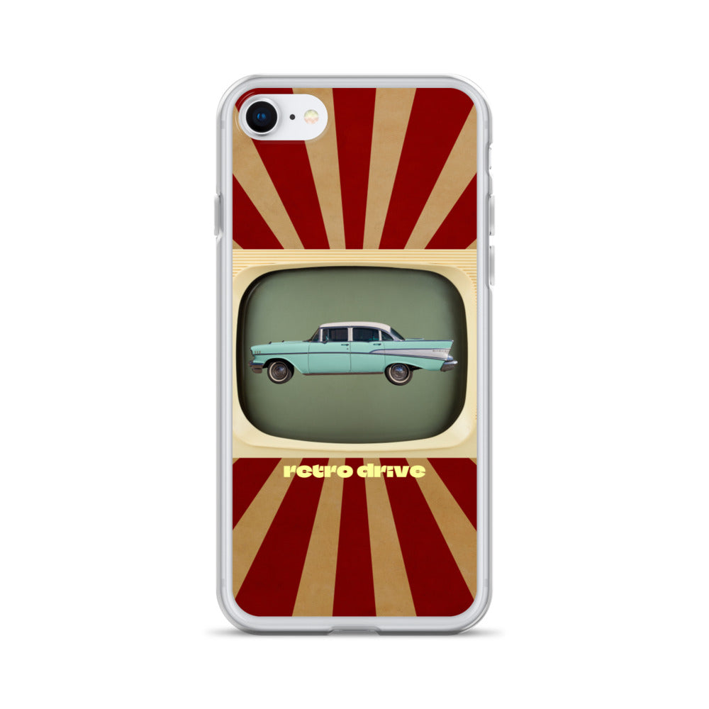 Retro Drive iPhone Case