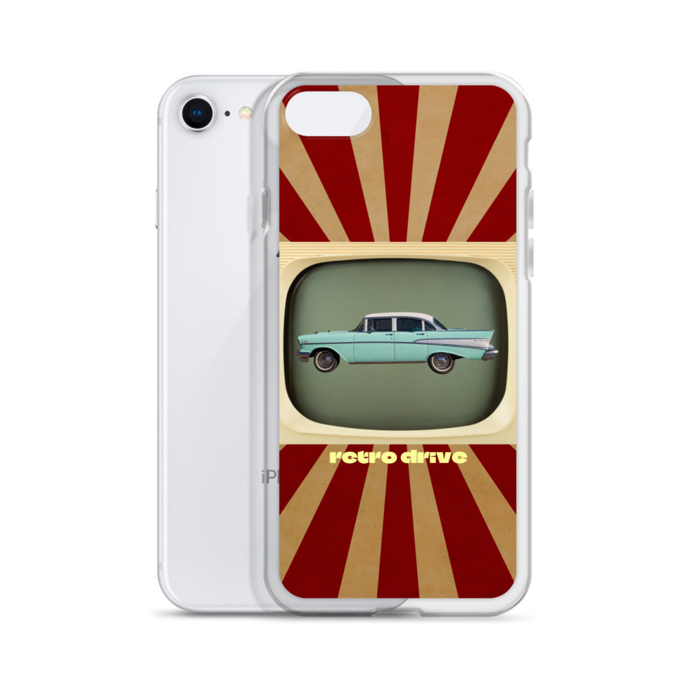 Retro Drive iPhone Case