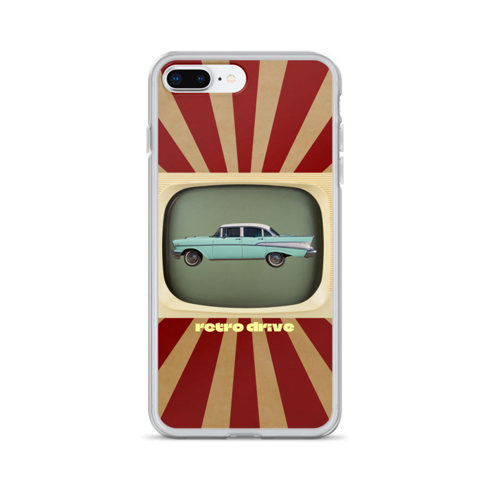 Retro Drive iPhone Case