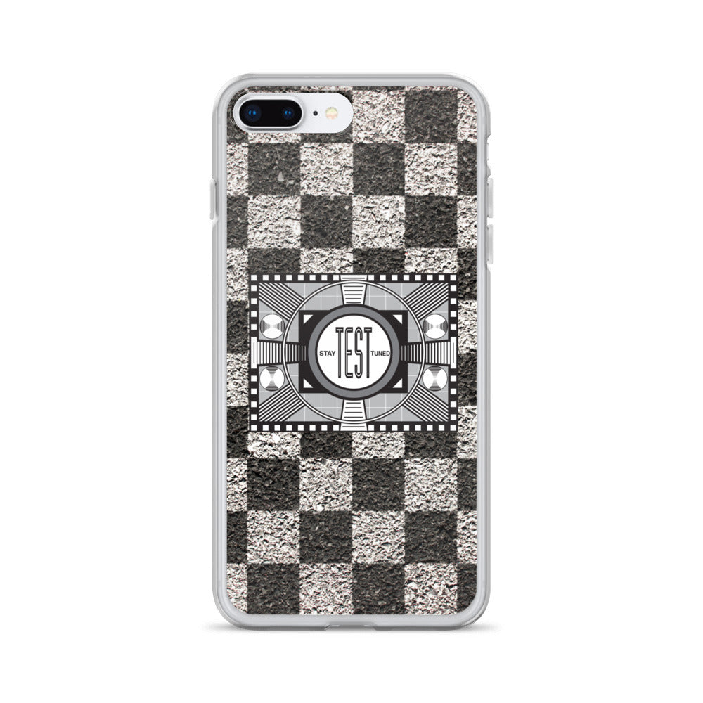 BLK&WHTE Checkerboard iPhone Case